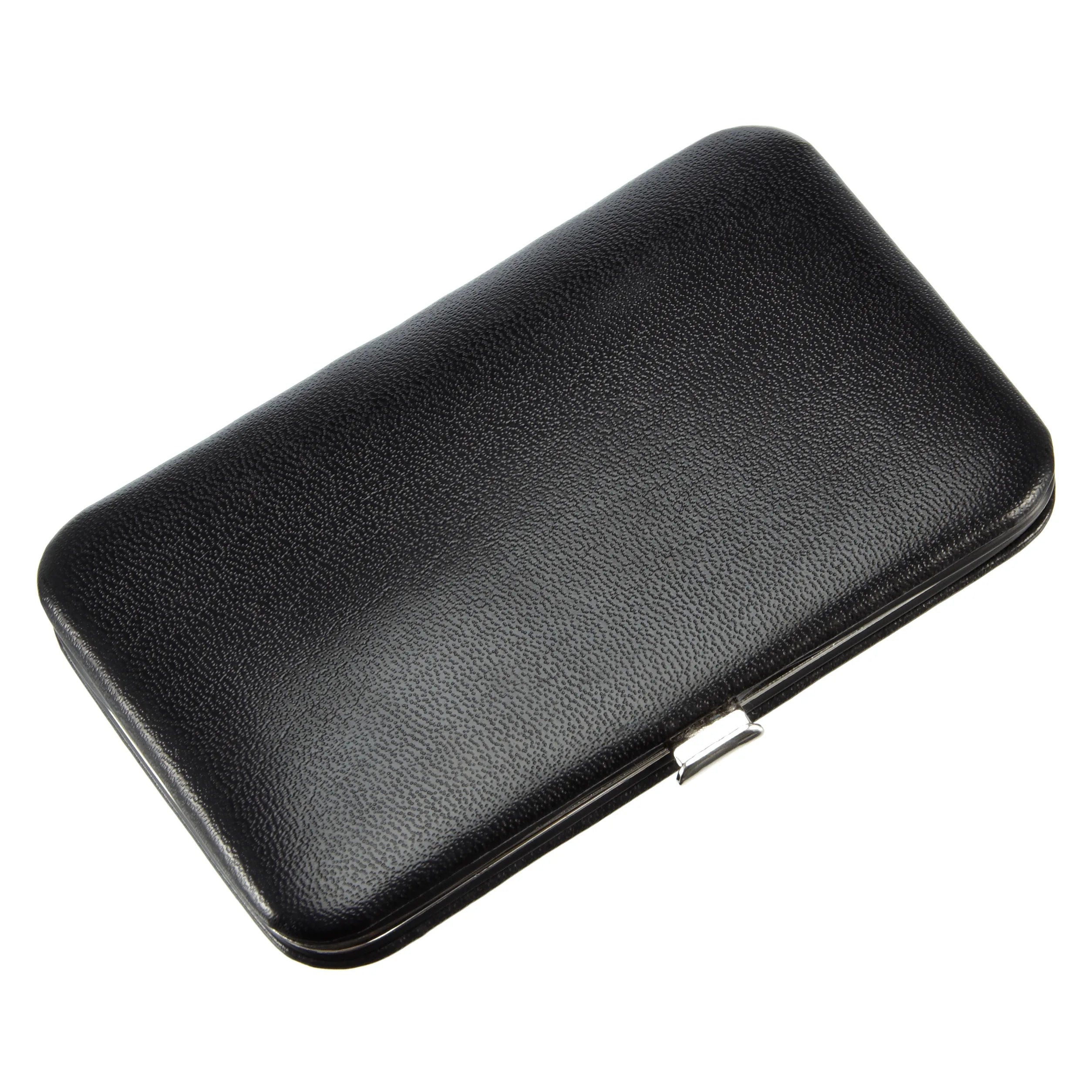 Windrose Merino Manicure Bügeletui 11 cm - schwarz