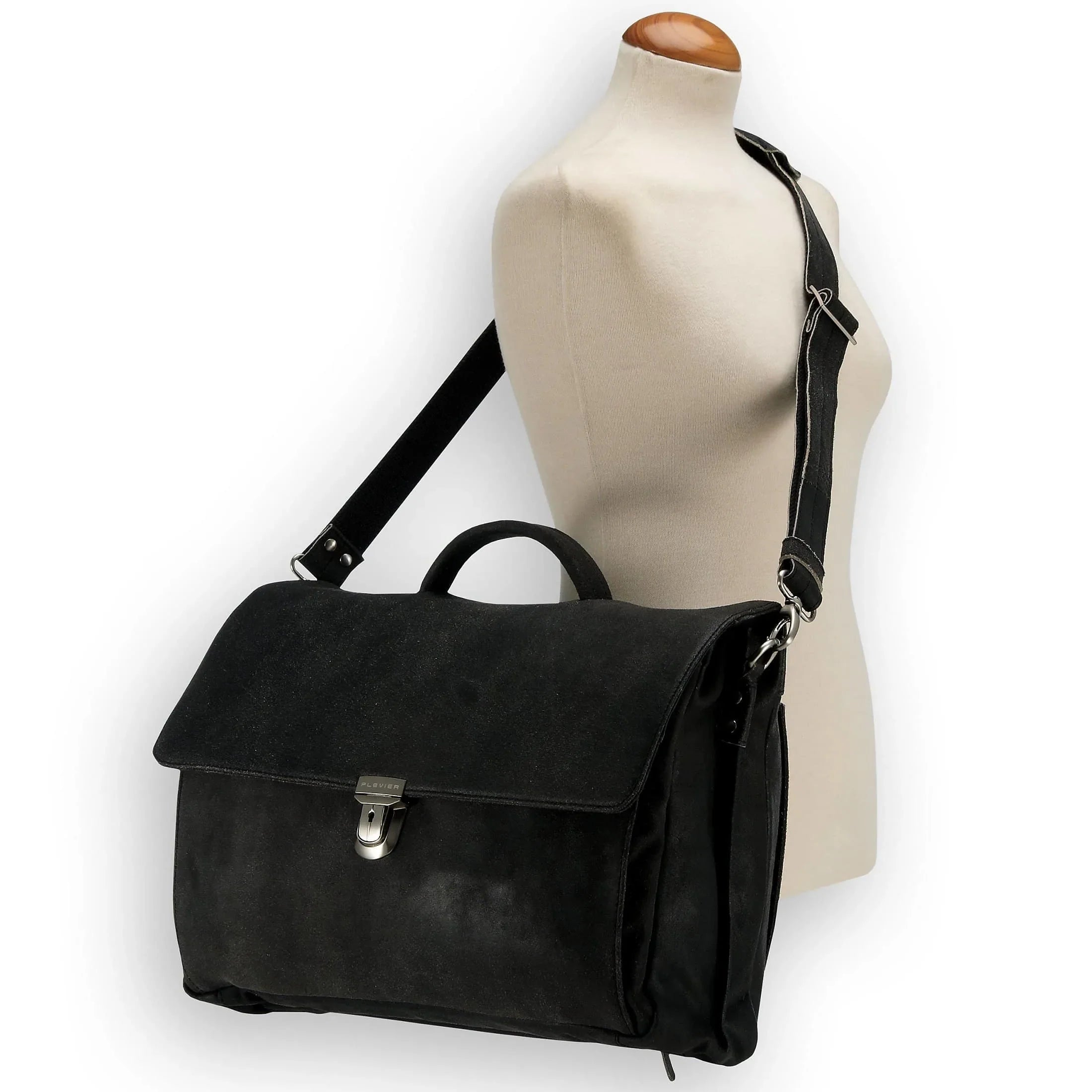 Plevier 30er Serie Aktentasche mit Laptopfach 43 cm - braun
