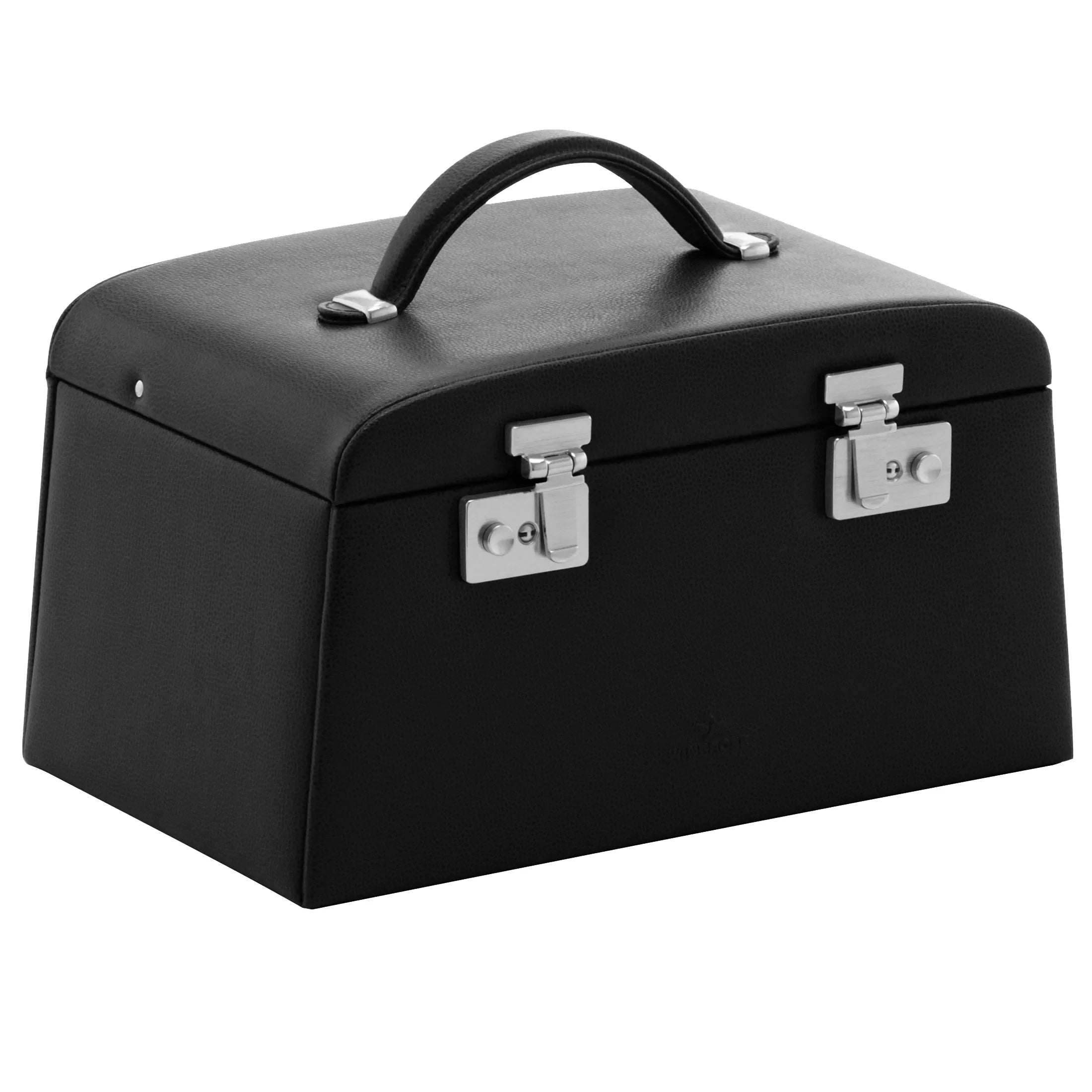Windrose Beluga Schmuckkoffer 29 cm - schwarz