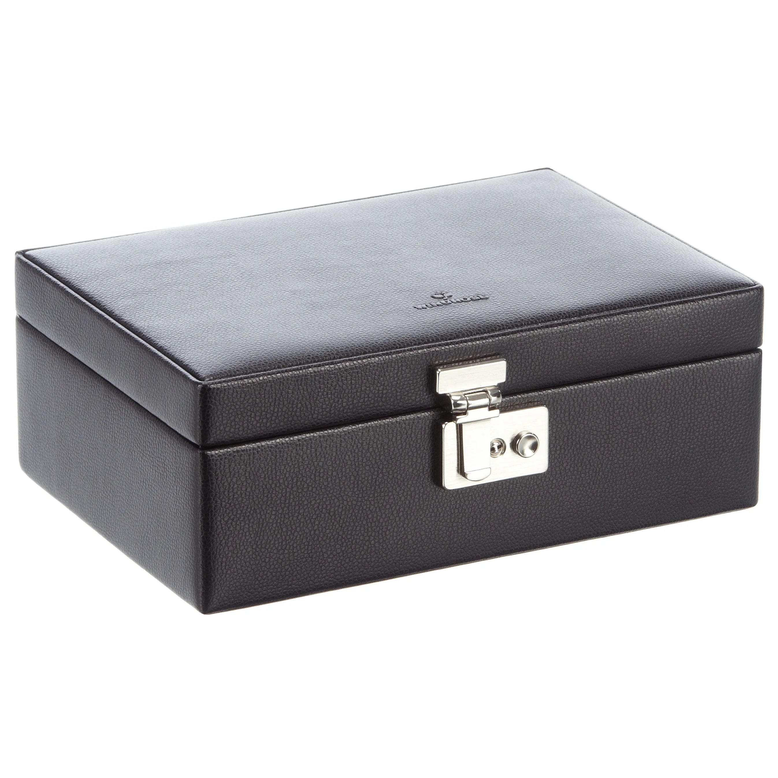 Windrose Beluga watch case for 10 watches 24 cm - black