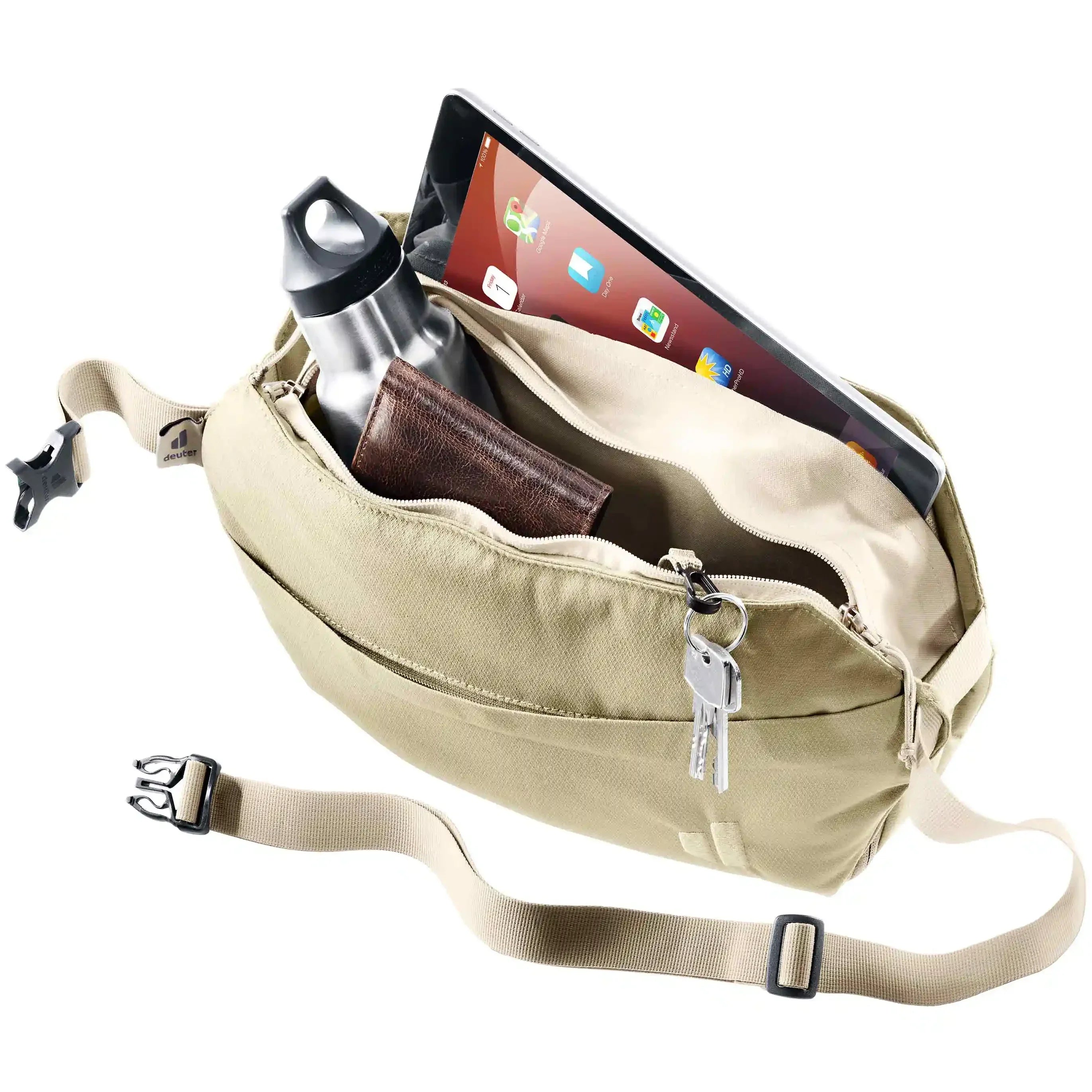 Deuter Accessories Passway 4+1 Crossbody Bag 36 cm - Mineral-Grove
