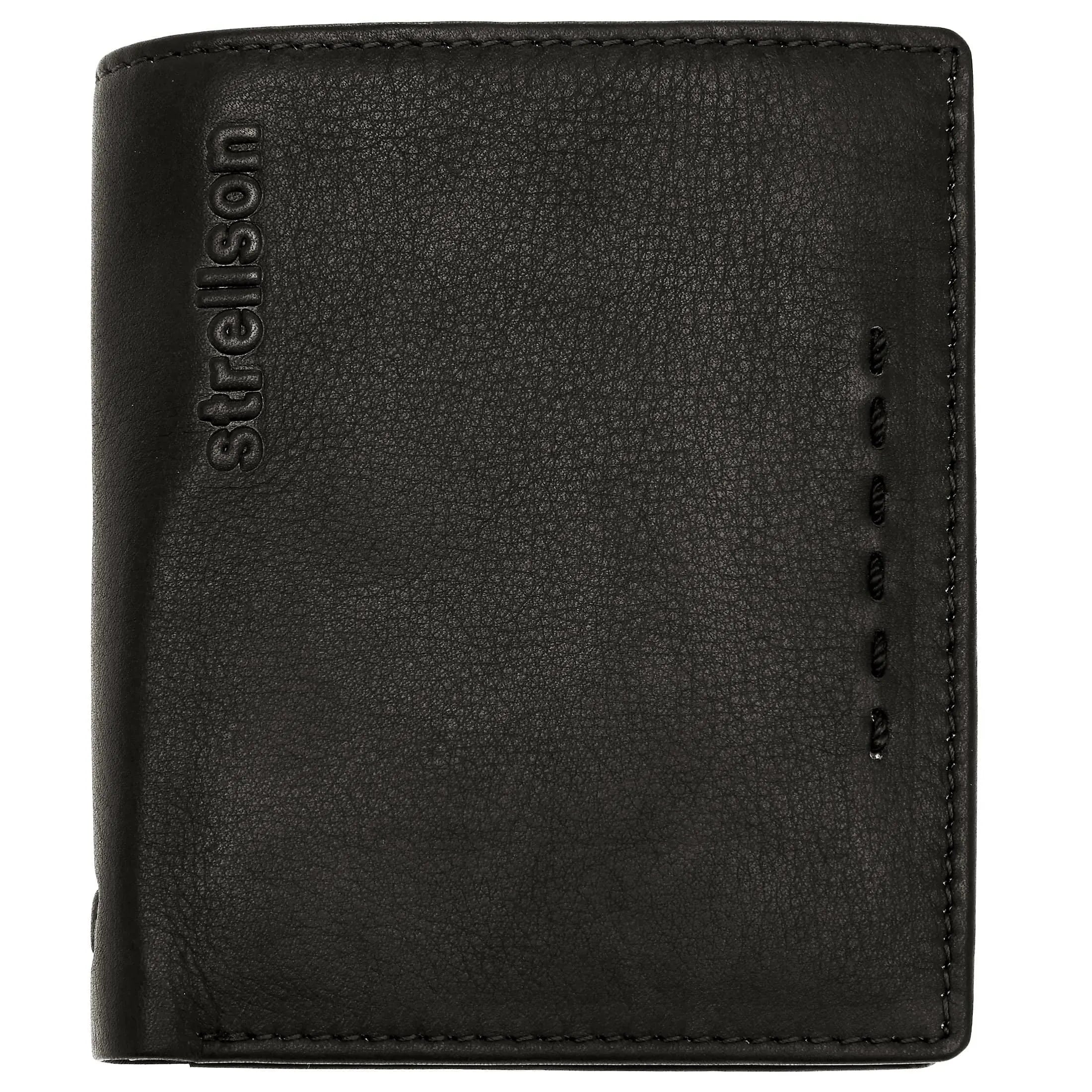 Strellson Oxford Circus Billfold V8 Hochformatbörse 13 cm - black