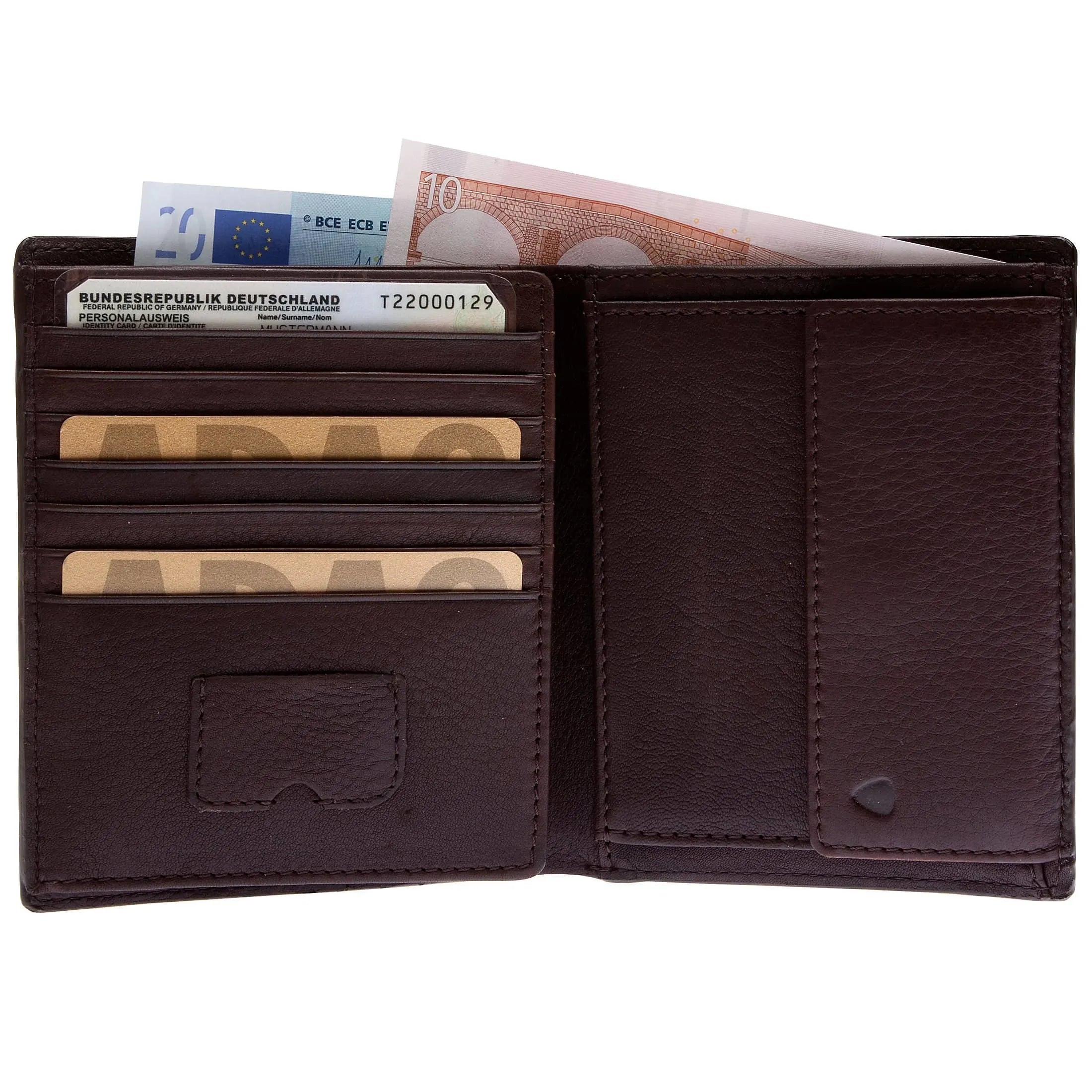 Strellson Harrison BillFold V11 Geldbörse 13 cm - black