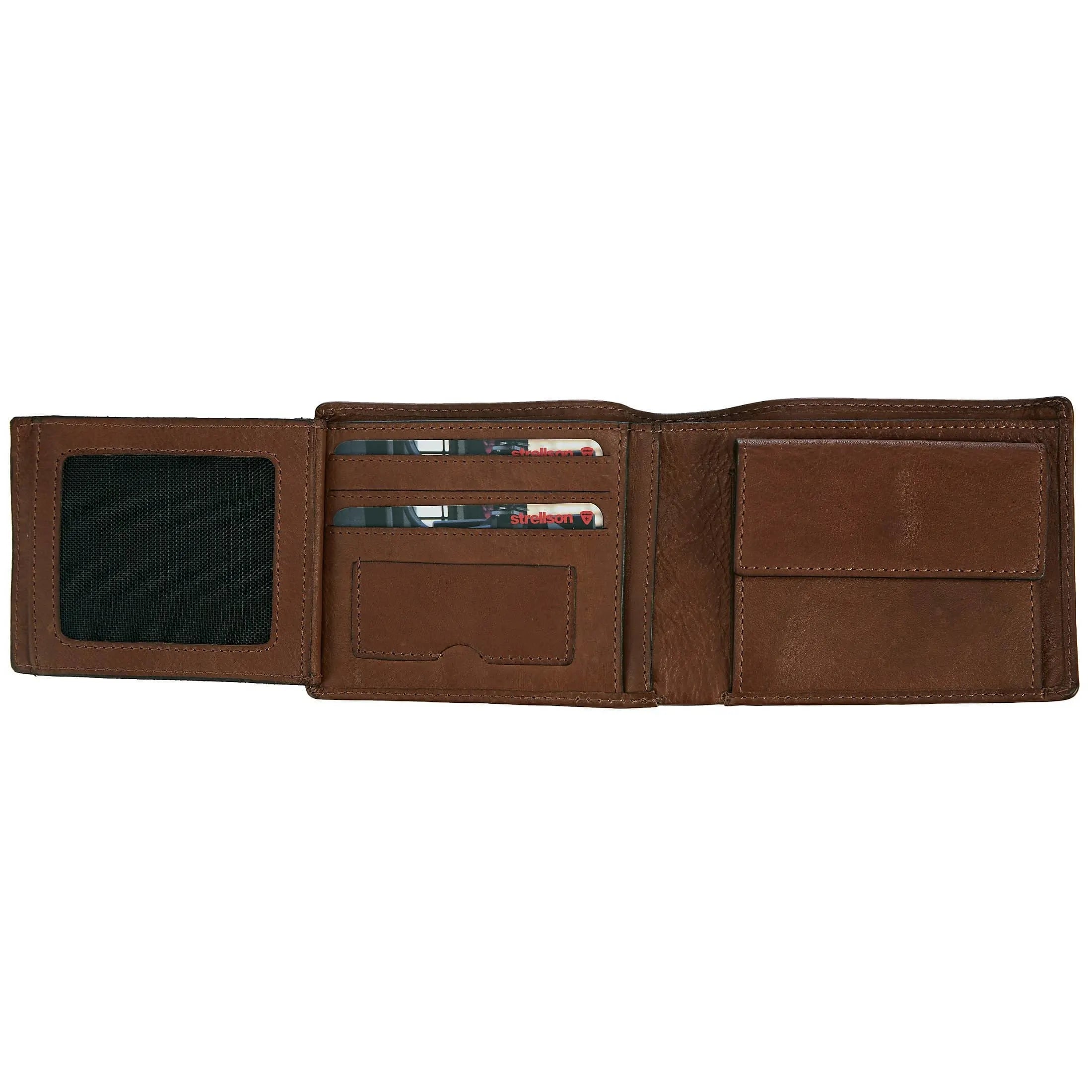Strellson Upminster Geldbörse 12 cm - cognac