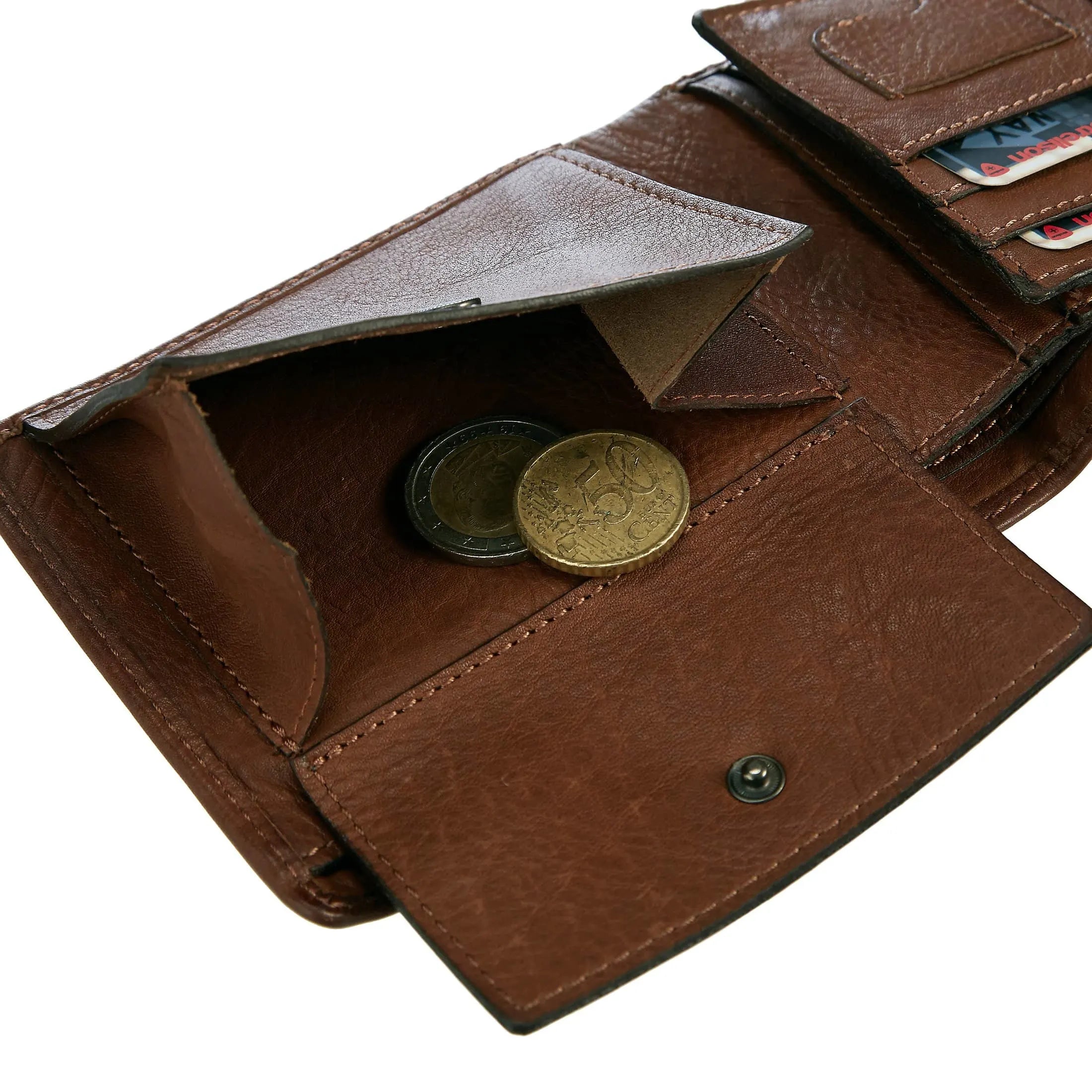 Strellson Upminster Geldbörse 12 cm - cognac