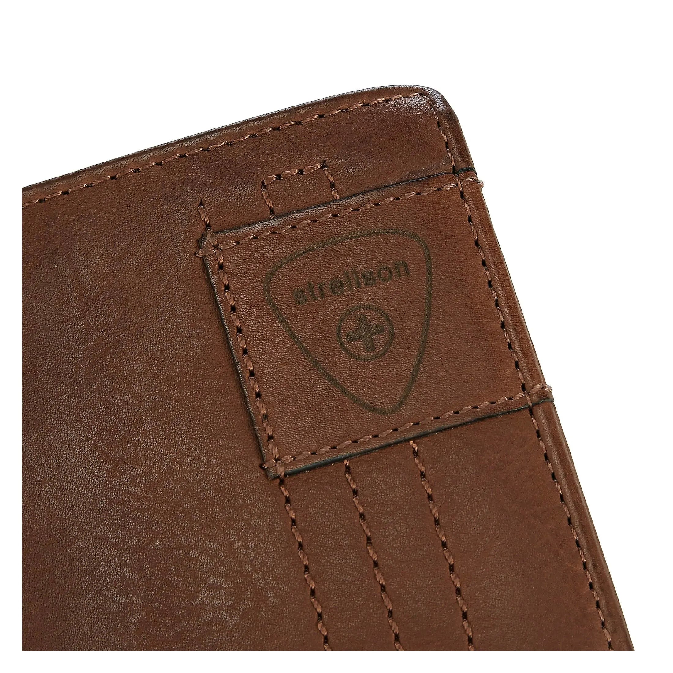 Strellson Upminster Geldbörse 12 cm - cognac