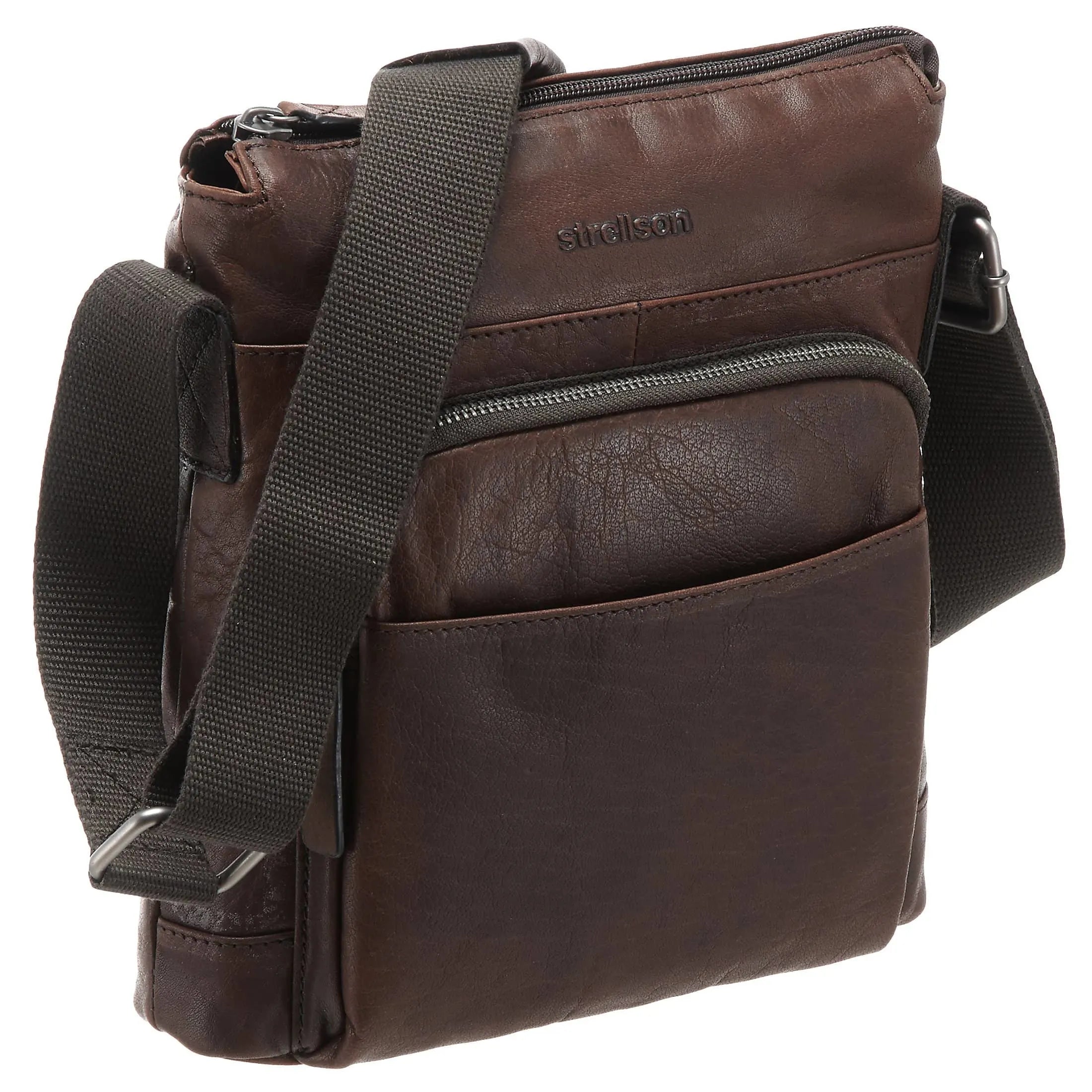 Strellson Coleman 2.0 Umhängetasche SVZ 25 cm - dark brown