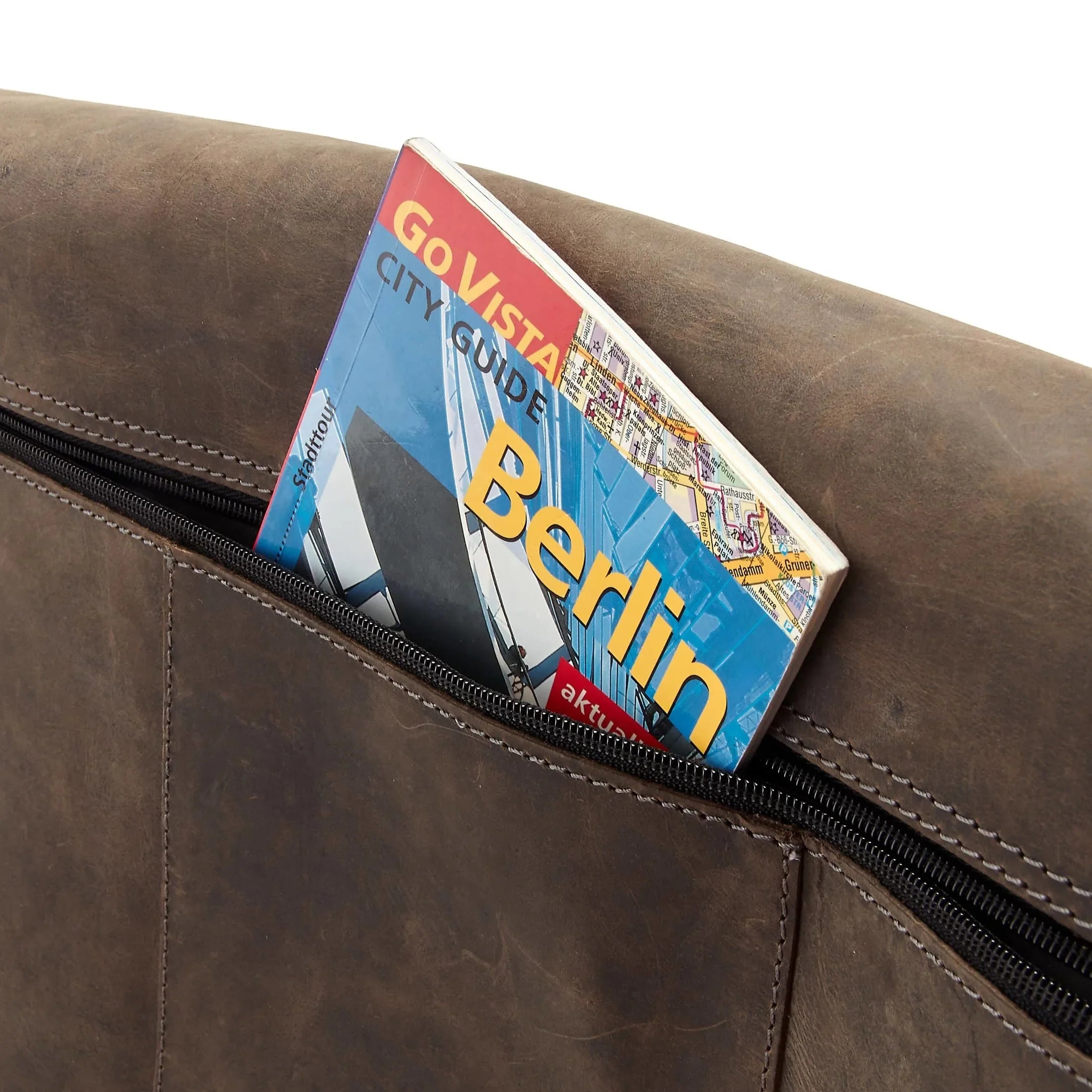 Strellson Hunter Messenger LHF 39 cm - dark brown