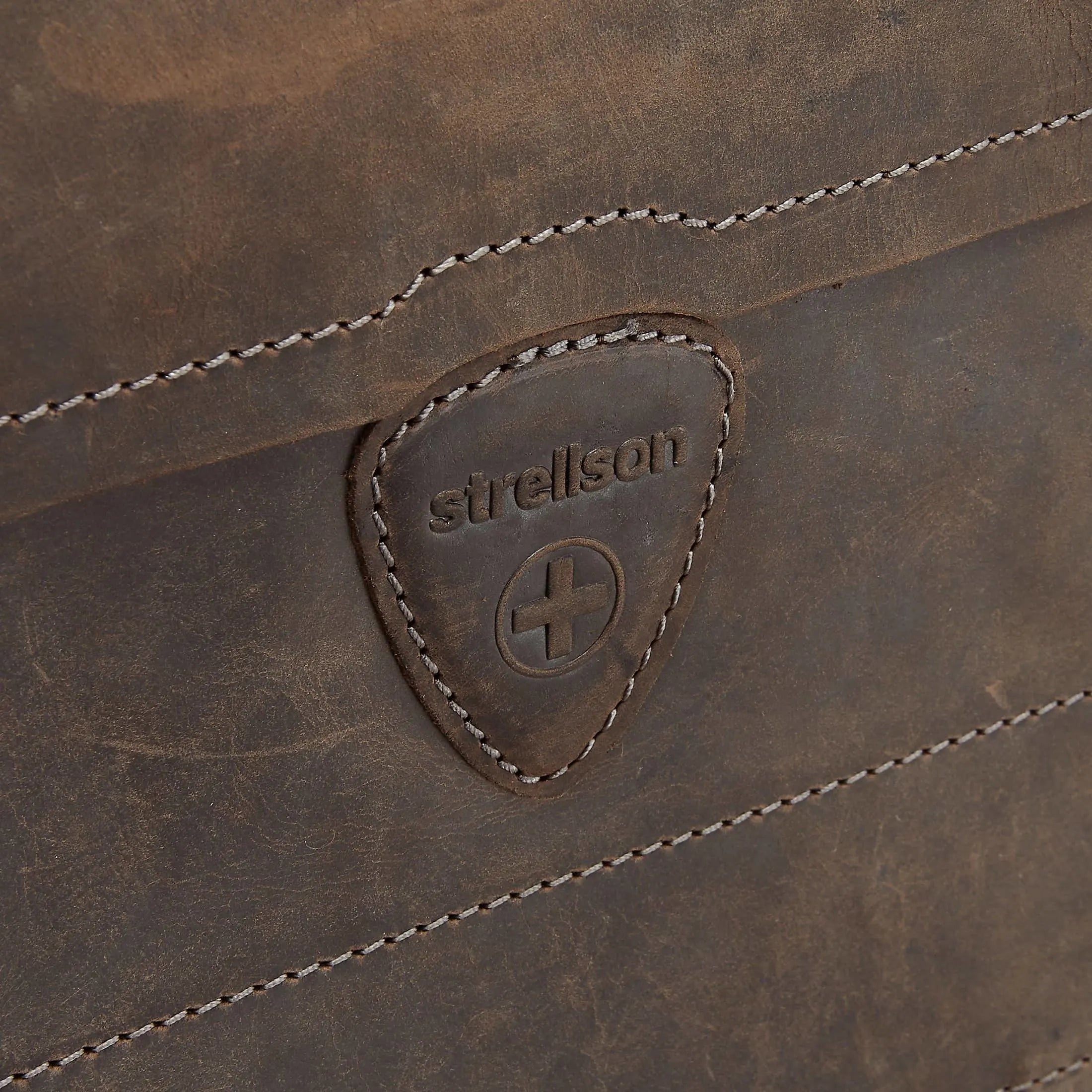 Strellson Hunter Messenger LHF 39 cm - dark brown