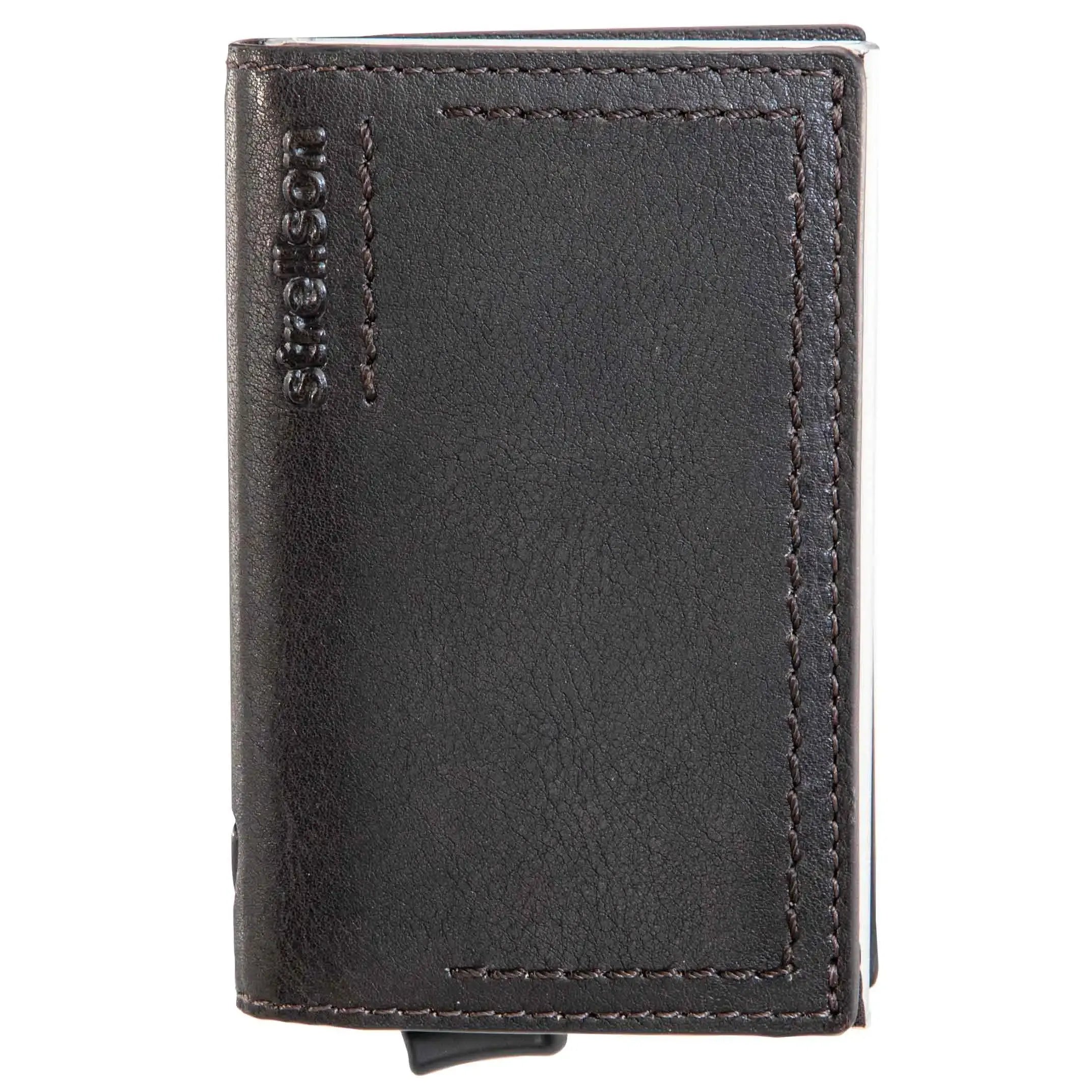 Strellson Norton C-One E-Cage SV8 wallet 10 cm - Dark Brown