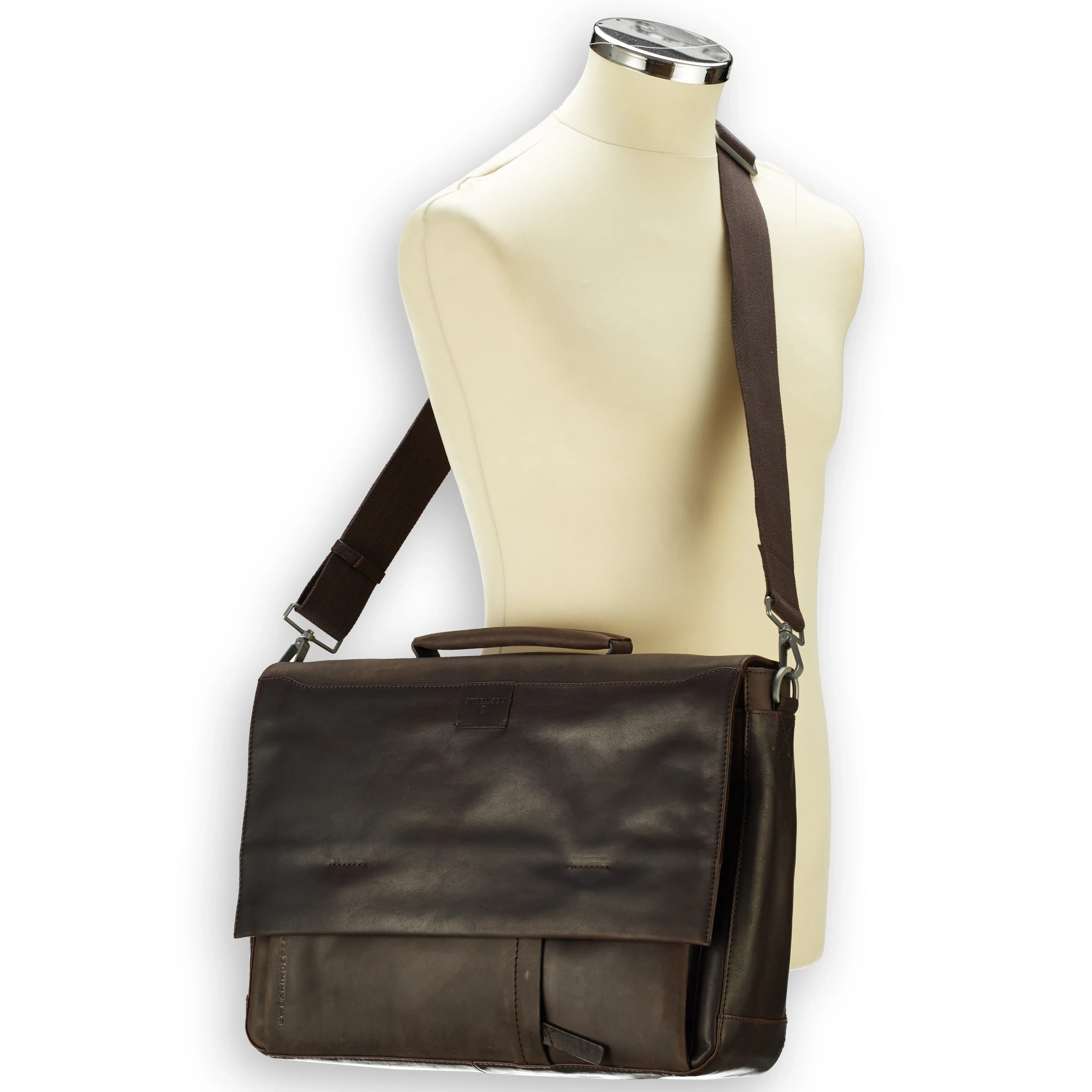 Strellson Brick Lane Jim Briefbag LHF 45 cm - Black