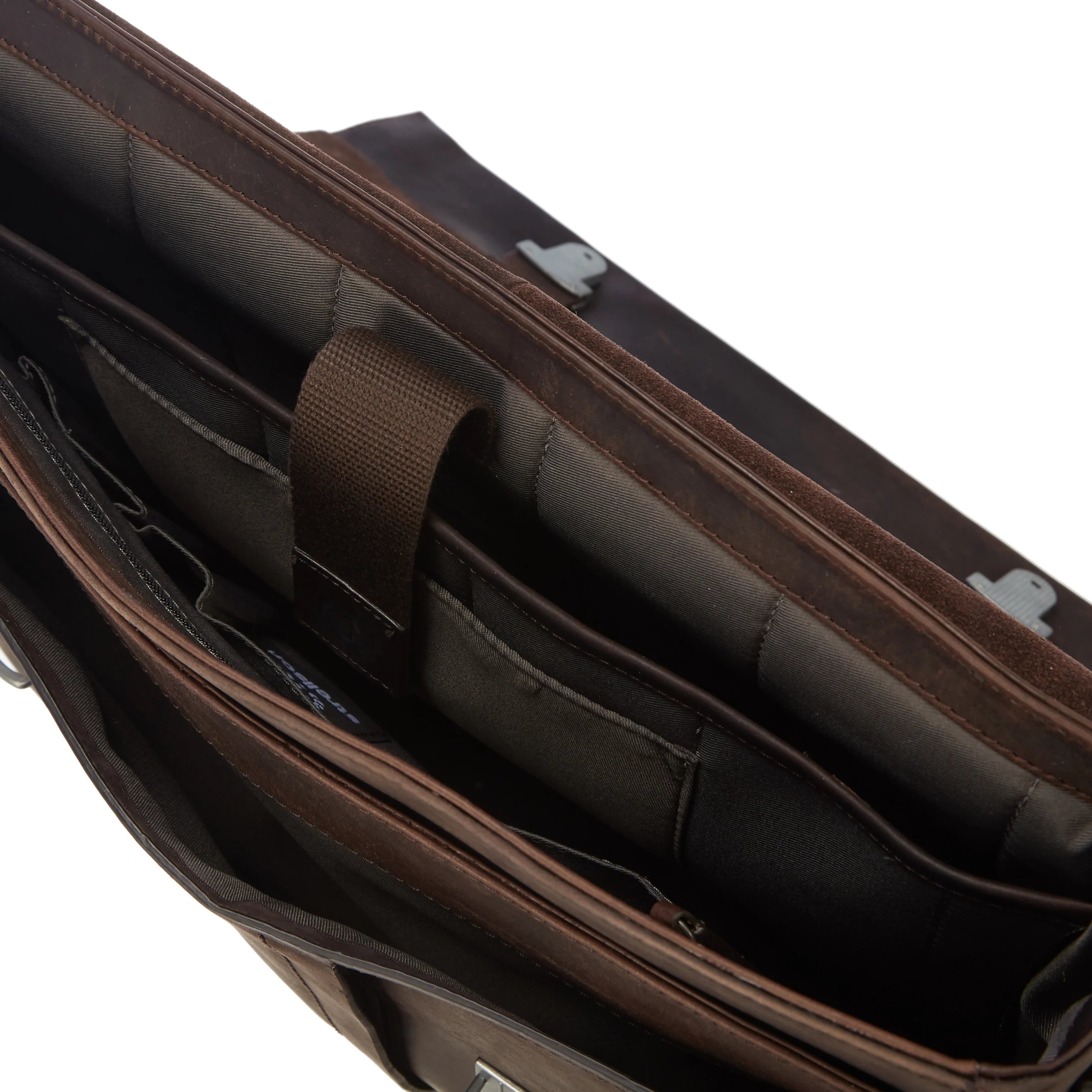 Strellson Brick Lane Jim Briefcase LHF 45 cm - Dark Brown