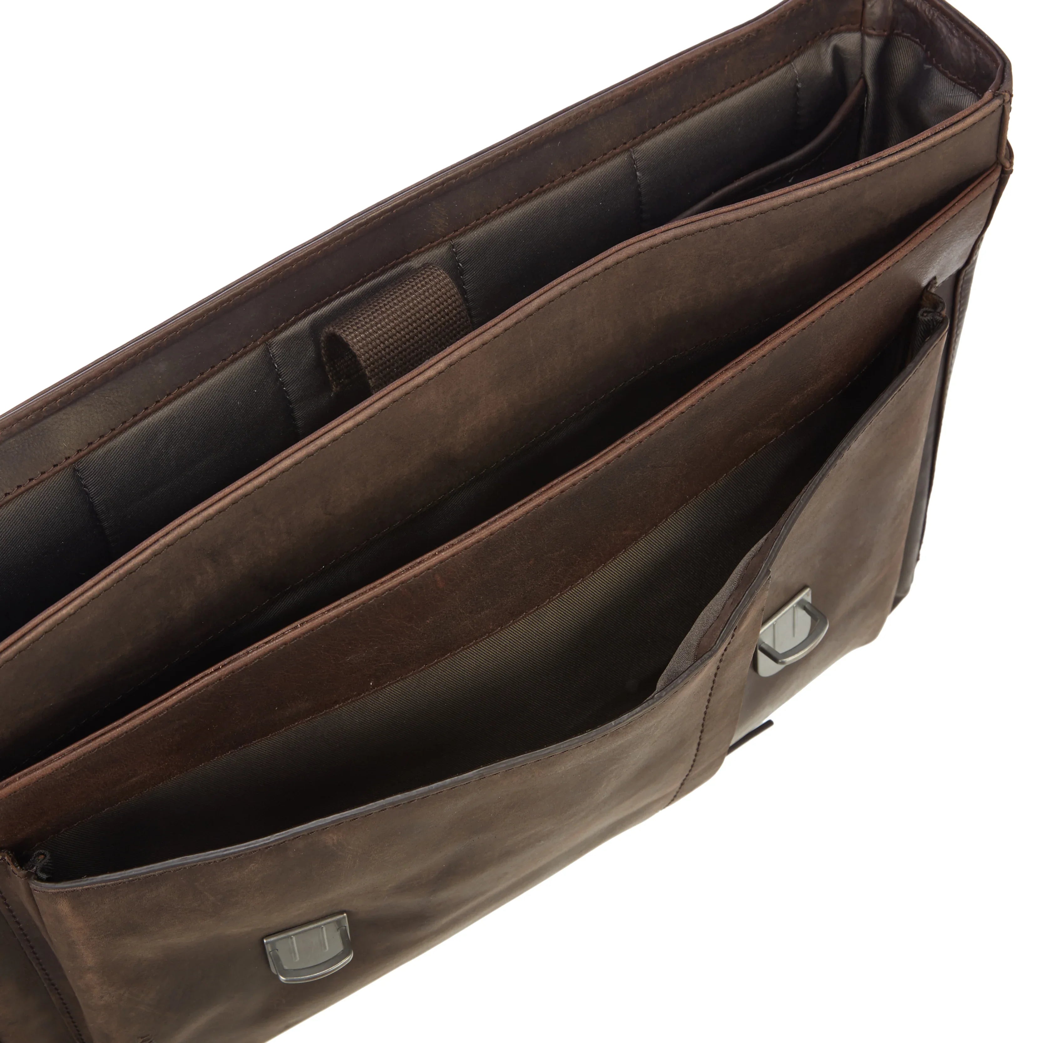Strellson Brick Lane Jim Briefcase LHF 45 cm - Dark Brown