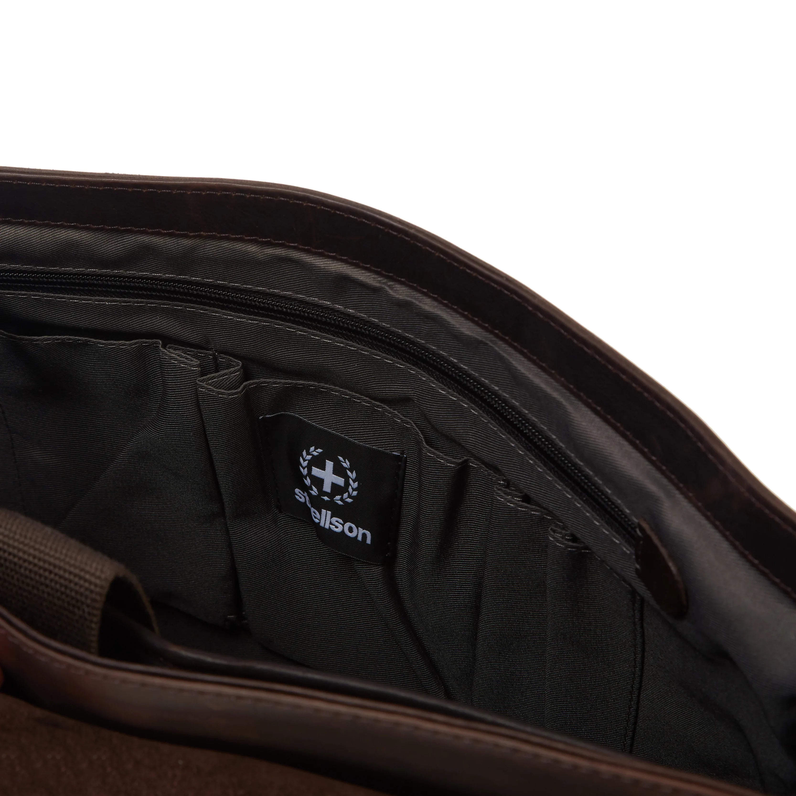 Strellson Brick Lane Jeremy Messenger LHF 41 cm - Dark Brown
