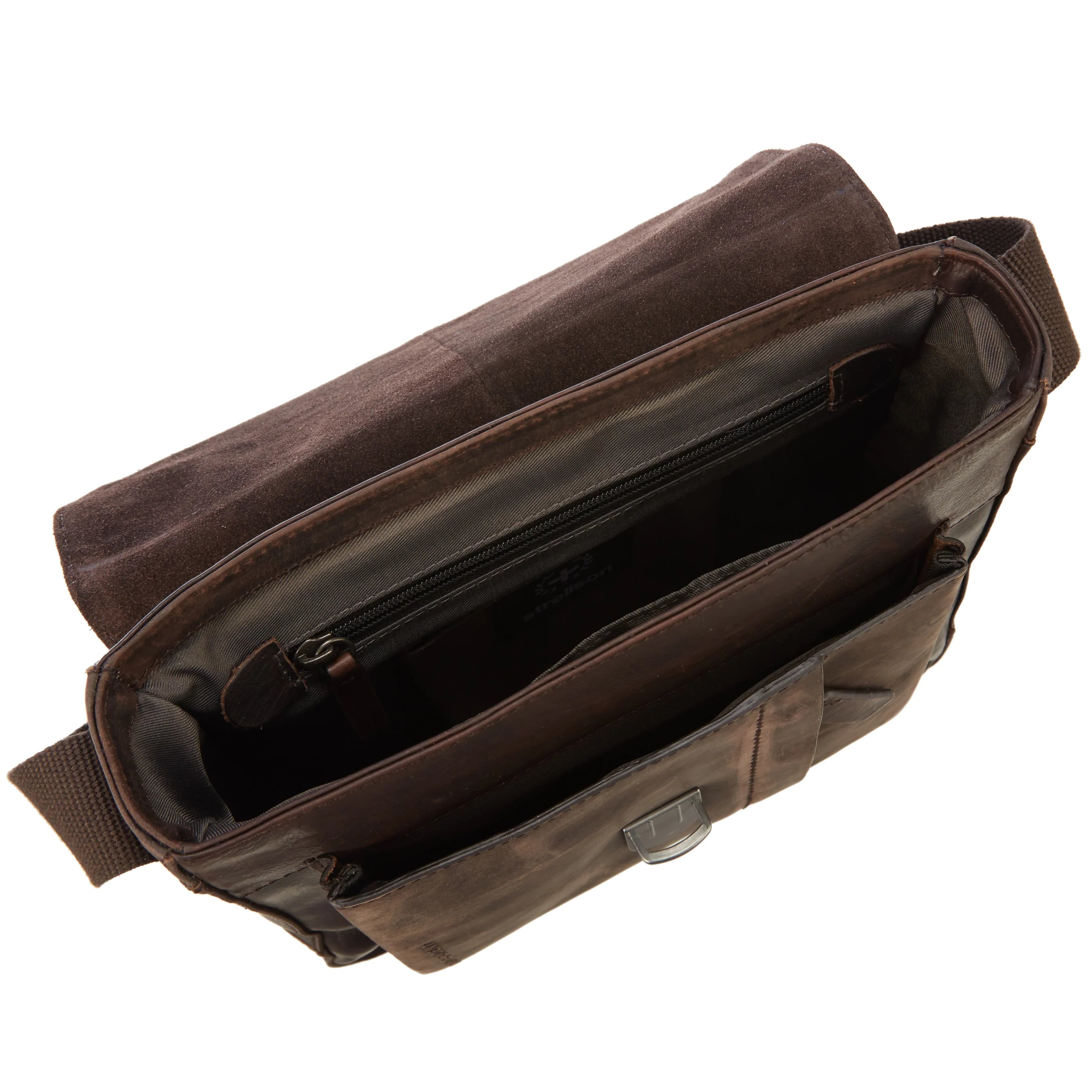 Strellson Brick Lane Jeremy Shoulderbag SVF 25 cm - Dark Brown