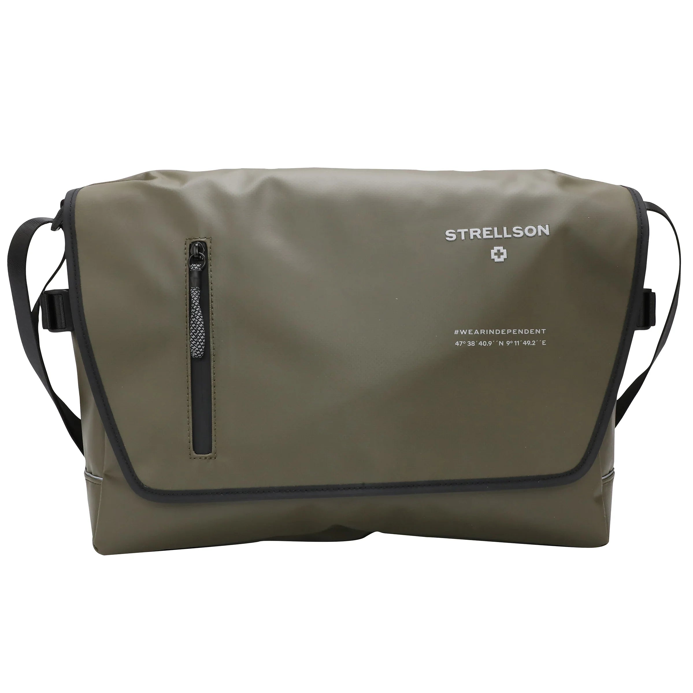 Strellson Stockwell 2.0 Messenger LHF 38 cm - Khaki