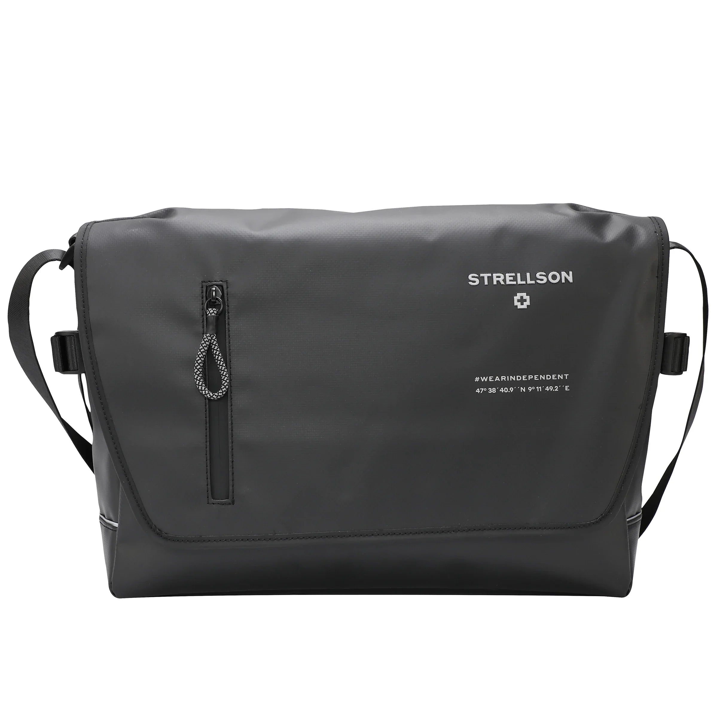 Strellson Stockwell 2.0 Messenger LHF 38 cm - Black