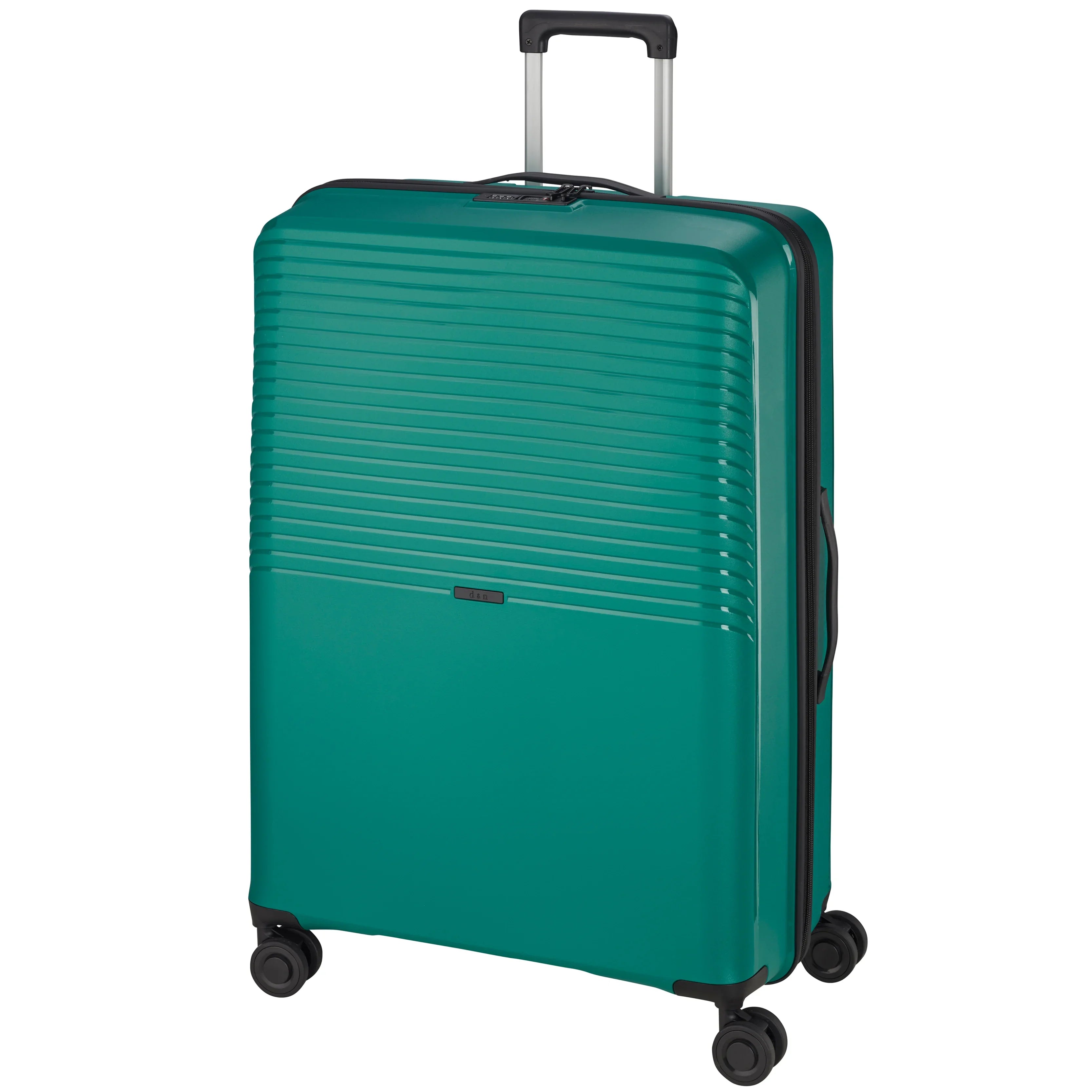 d&n Travel Line 4000 4-Rollen Trolley 66 cm - Grün