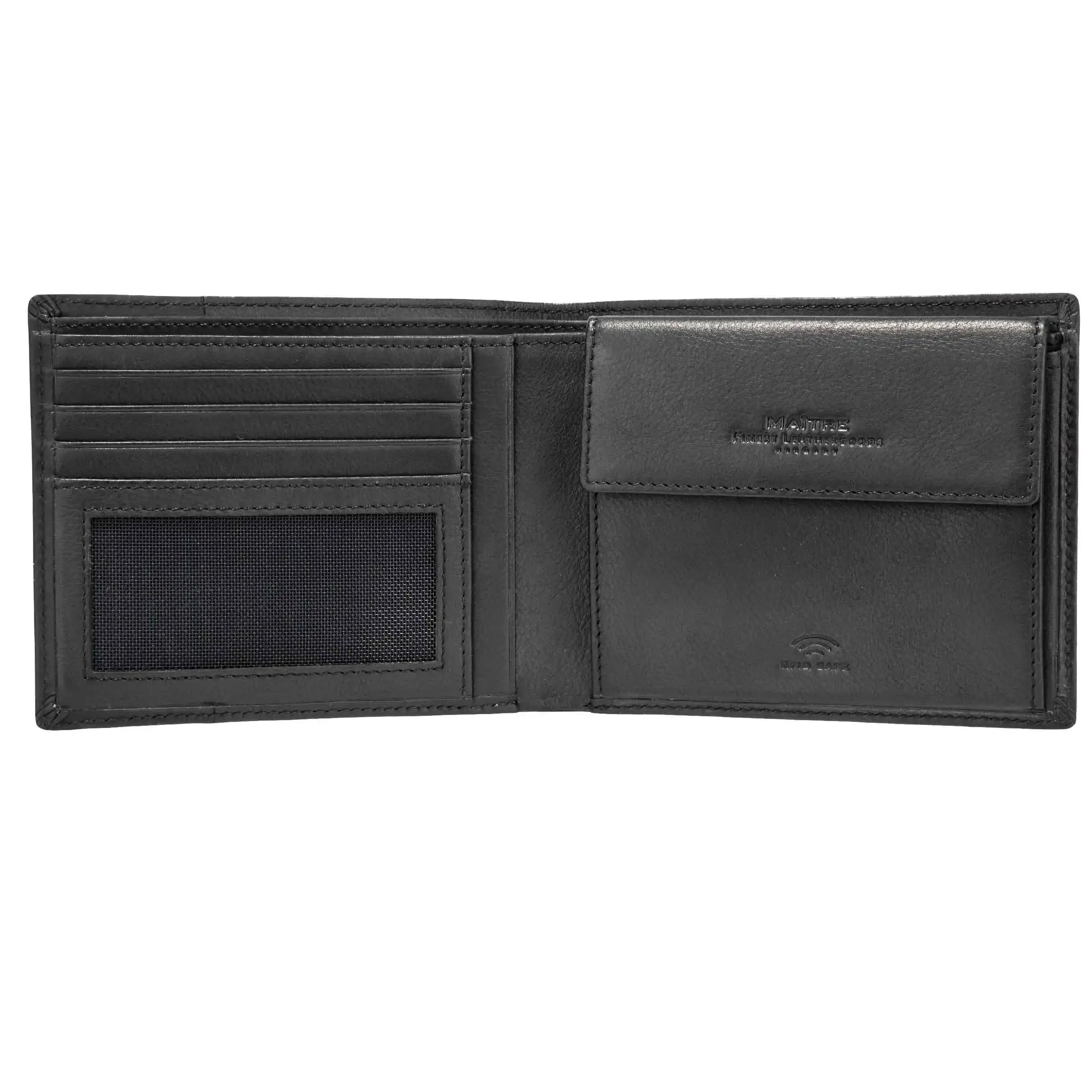 Maitre Bundenbach Gandolf Billfold H4 12 cm - Black