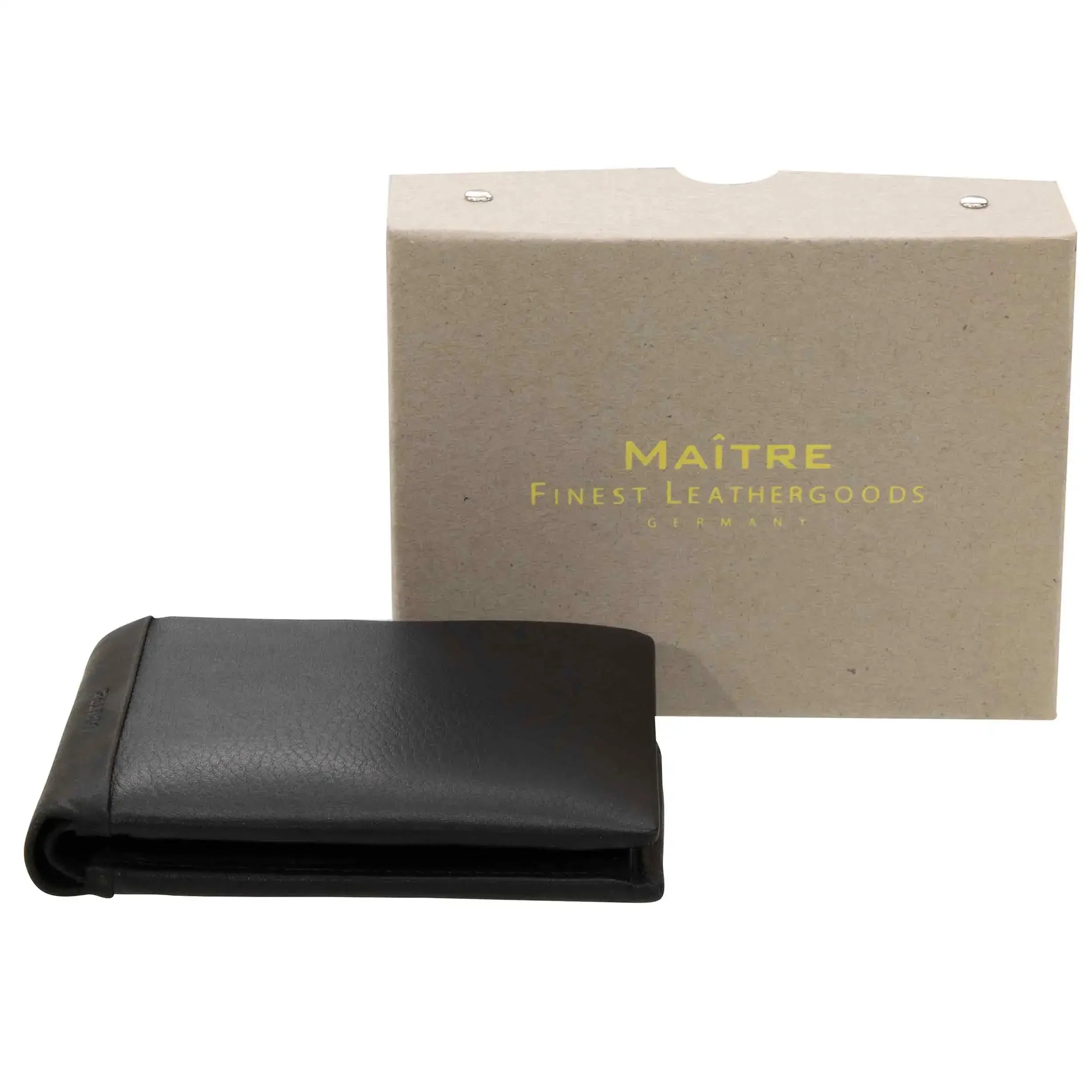 Maitre Bundenbach Gandolf Billfold H4 12 cm - Black