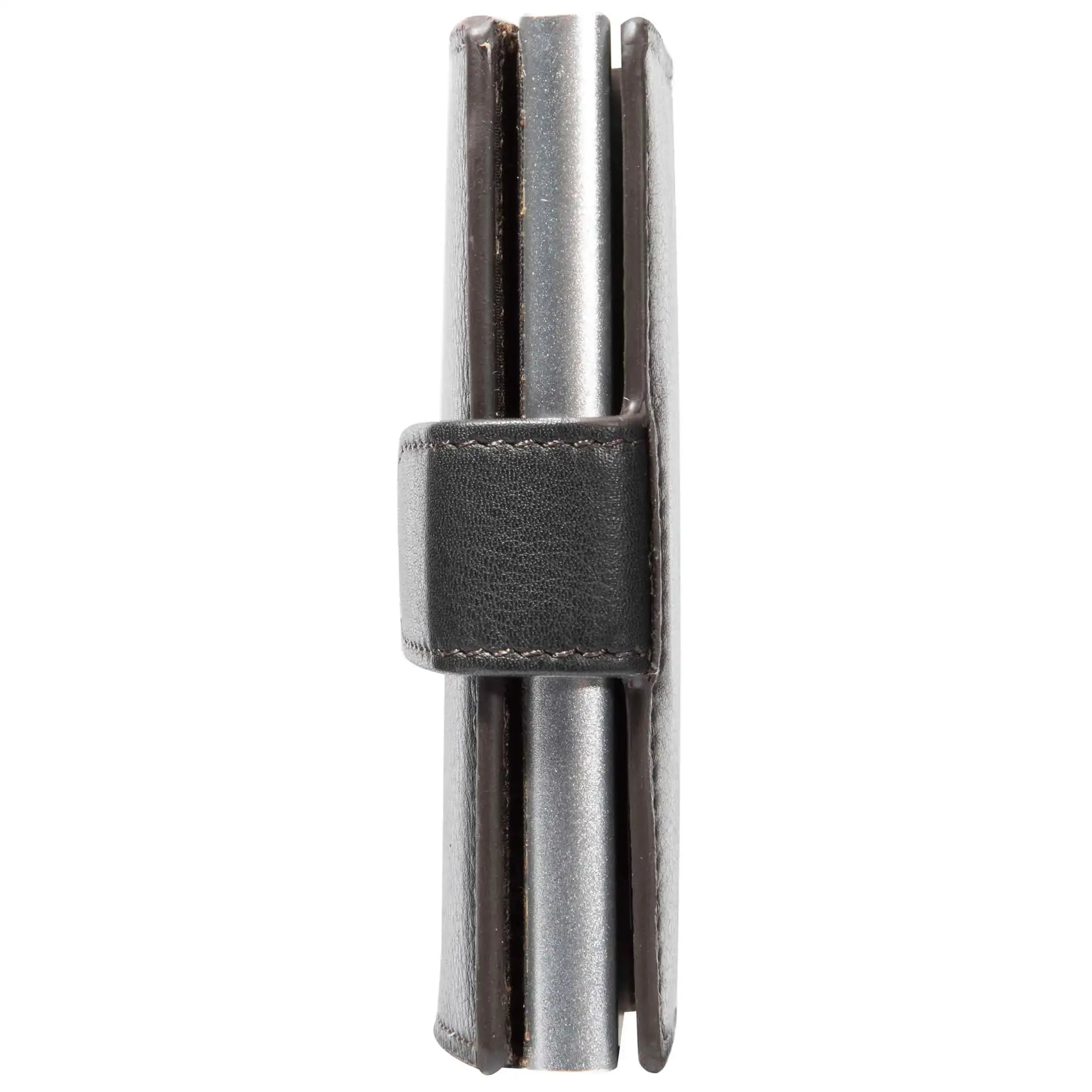 Maitre Bundenbach C-Two E-Cage SV8 Geldbörse 10 cm - Dark Brown
