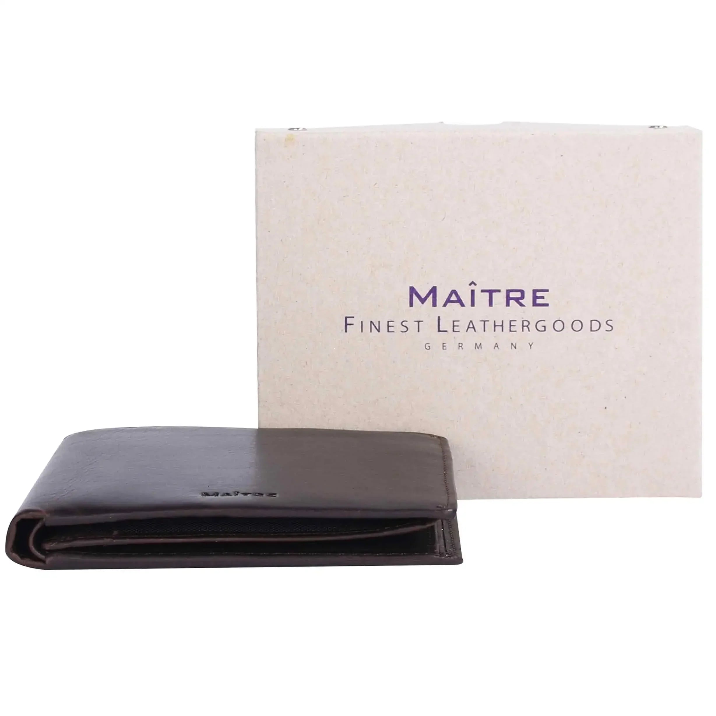 Maitre Birkheim Gandolf Billfold H9 13 cm - Dark Brown