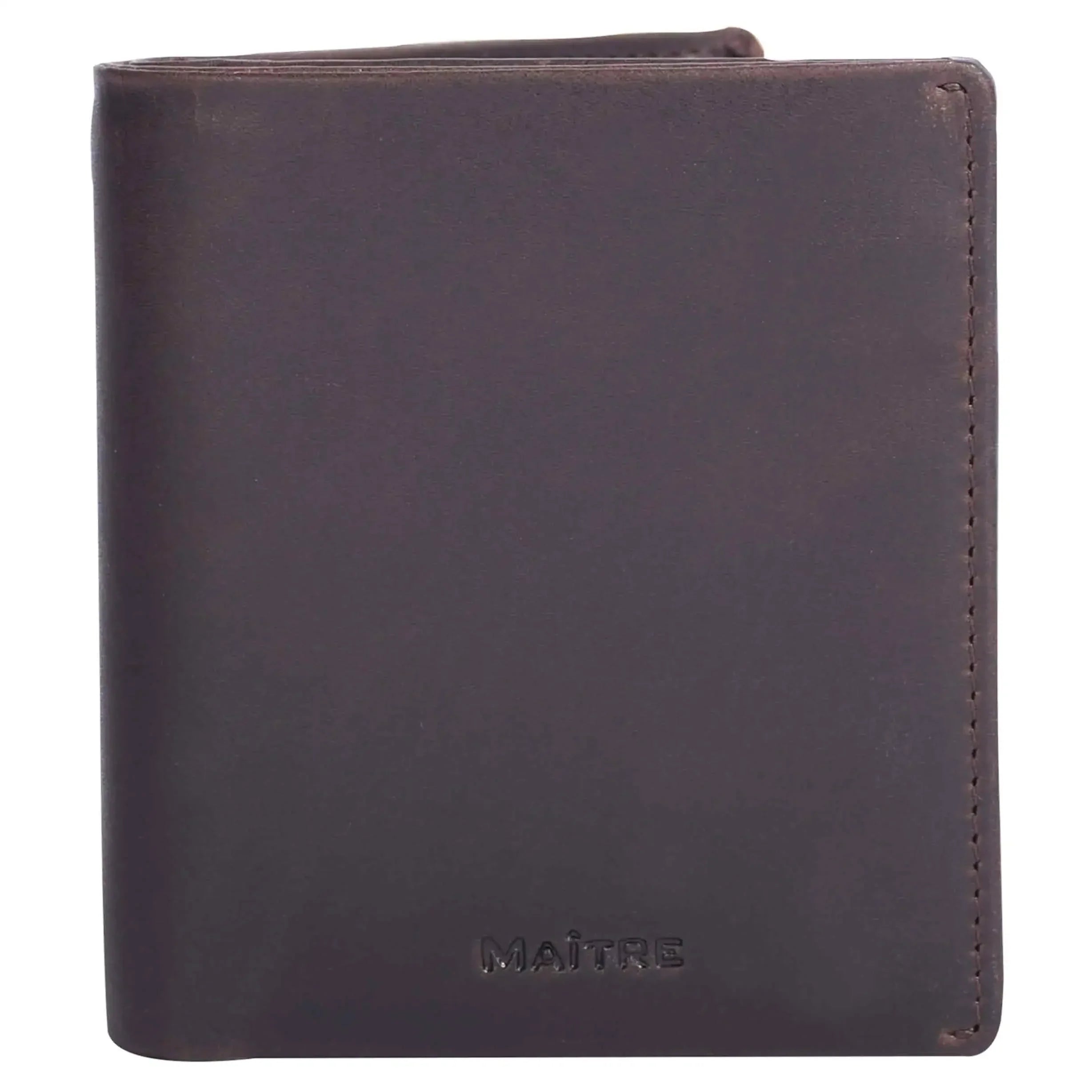 Maitre Birkheim Habert Billfold SV3 9 cm - Dark Brown