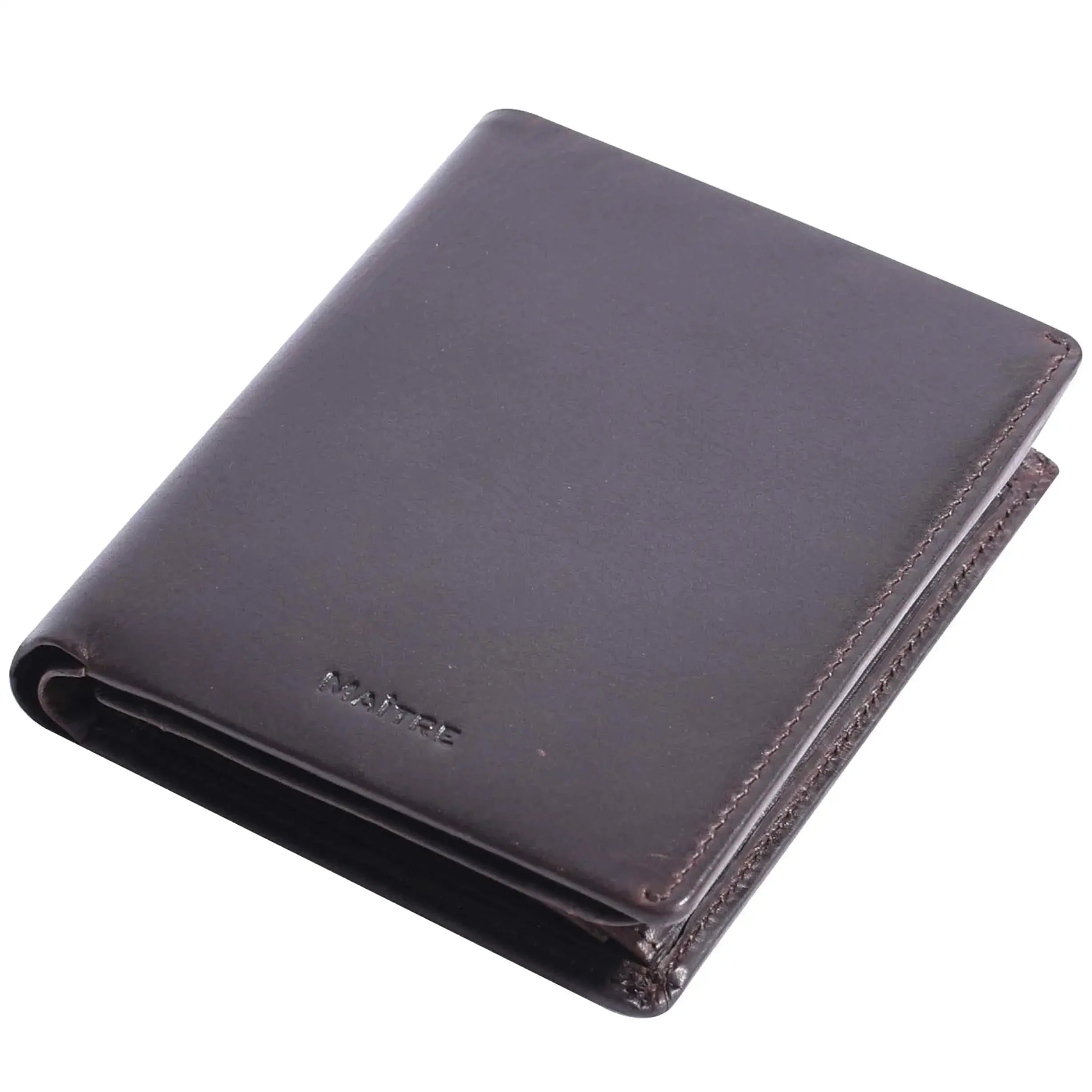 Maitre Birkheim Friedolf Billfold V8 13 cm - Dark Brown