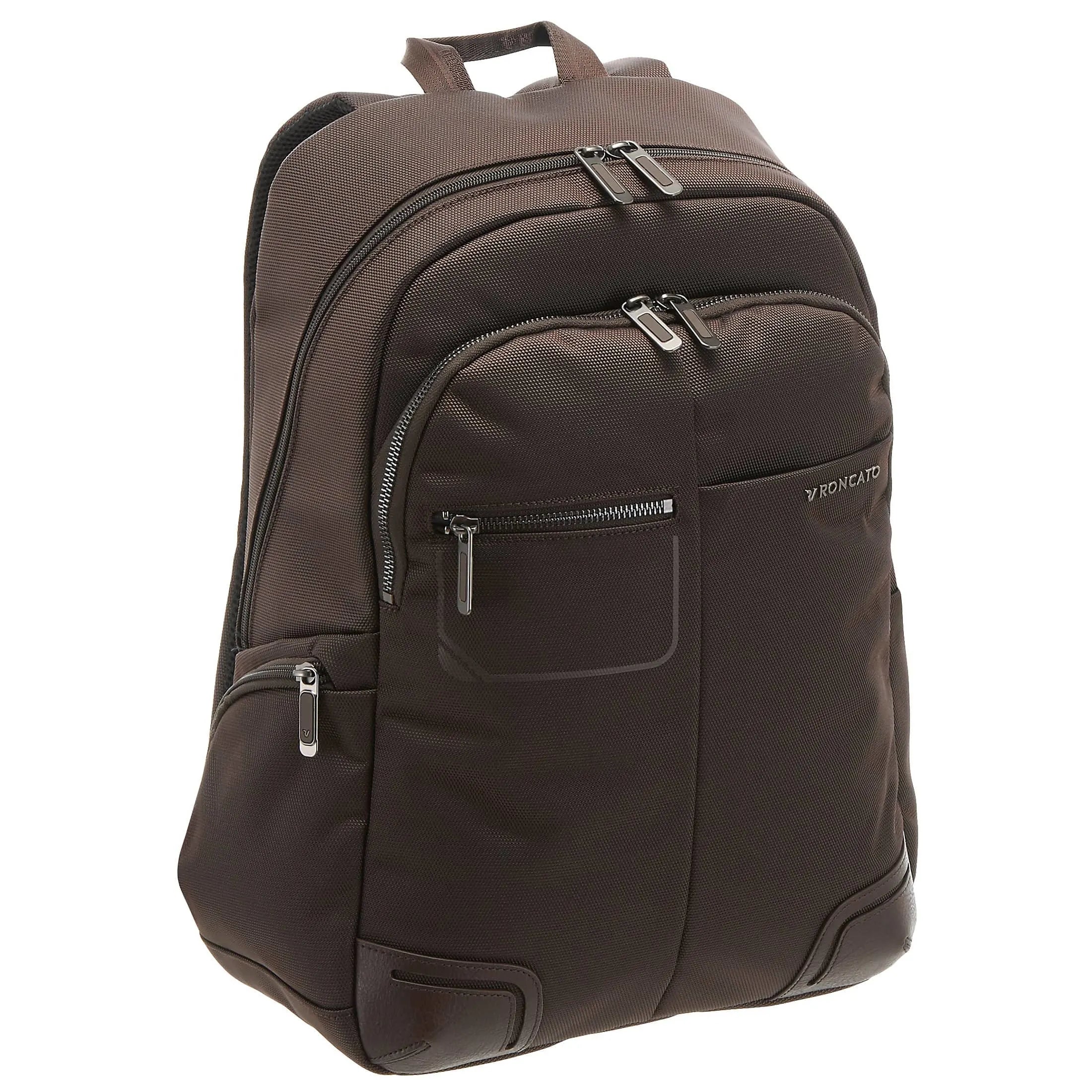 Roncato Wall Street Laptop Rucksack 43 cm - brown