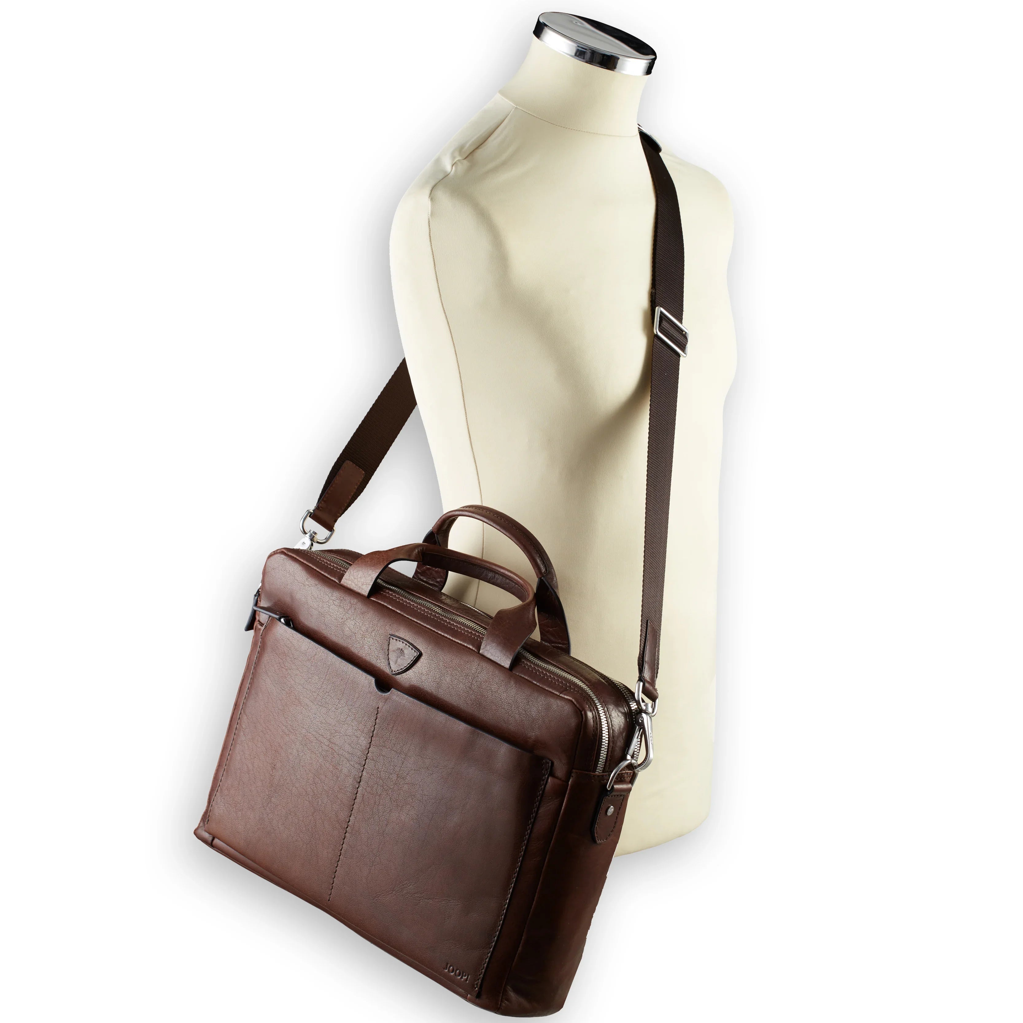 Joop Brenta Pandion Aktentasche 40 cm - dark brown
