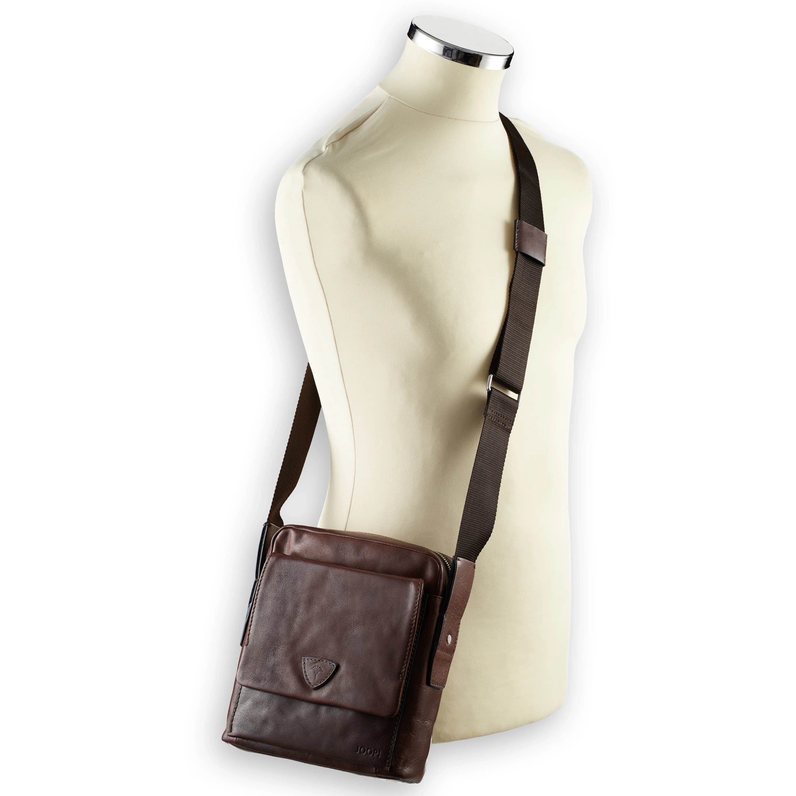 Joop Brenta Remus shoulder bag 23 cm - dark brown
