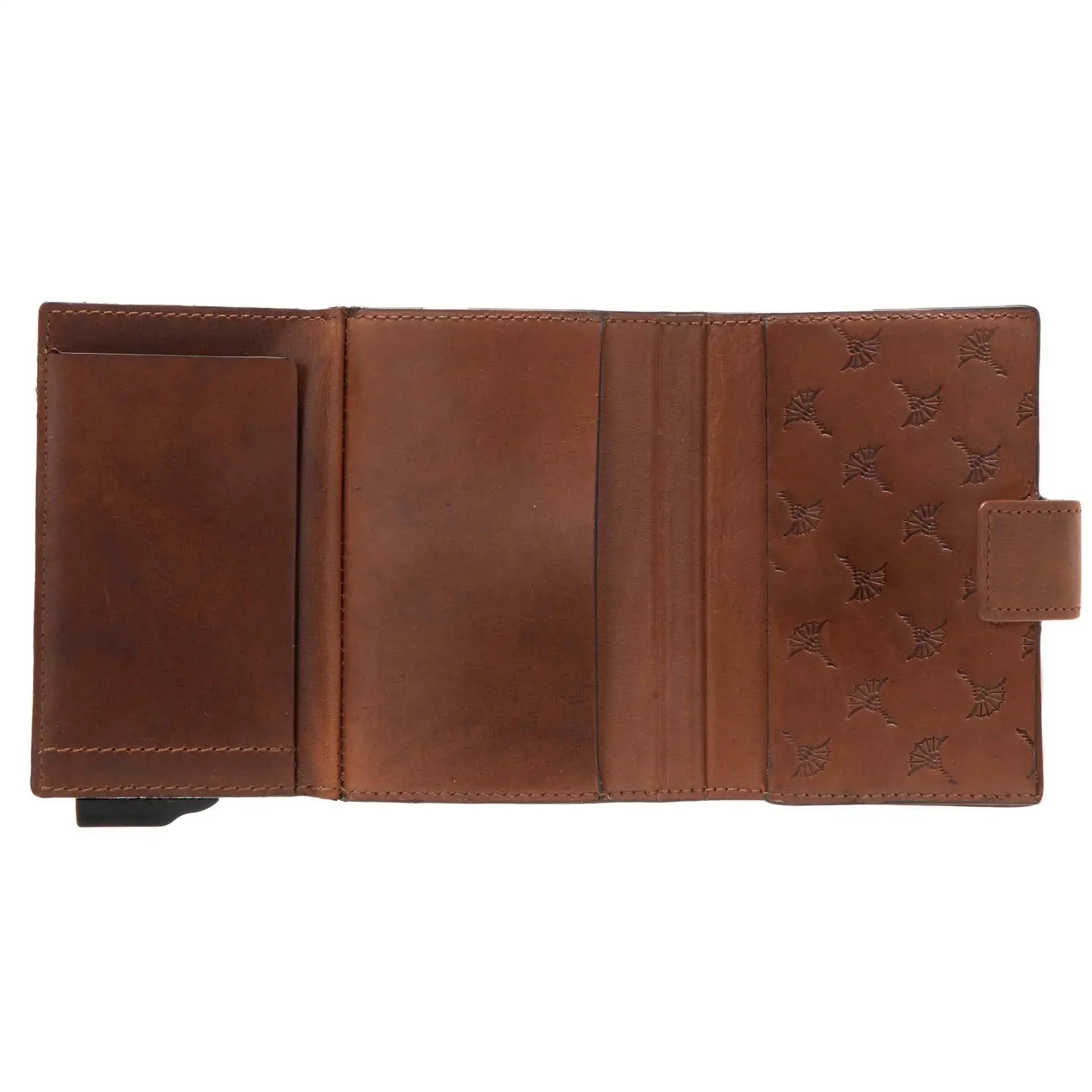 Joop Loreto C-Two E-Cage SV8 Wallet 11 cm - Darkbrown