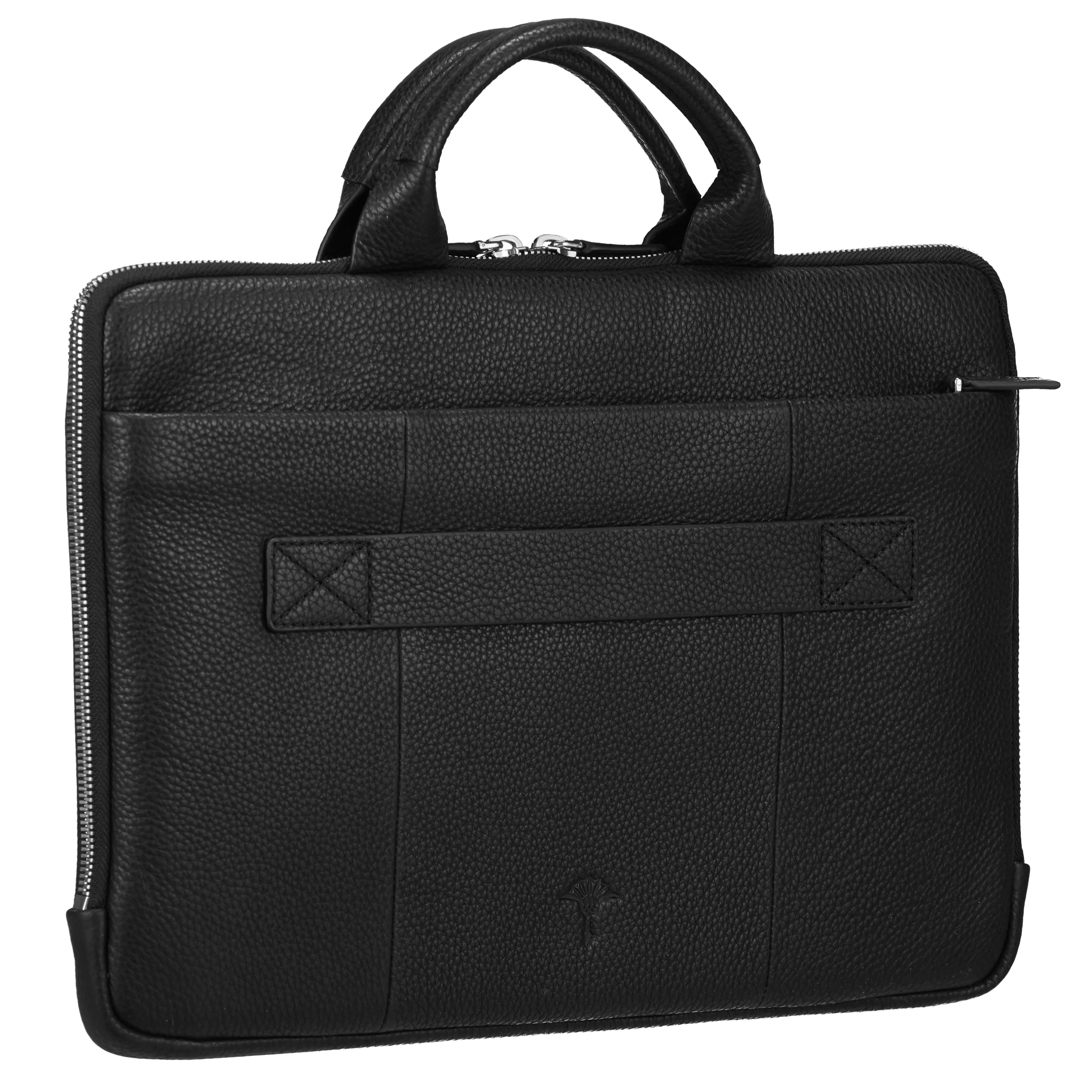 Joop Cardona Samu Briefbag SHZ 38 cm - Black