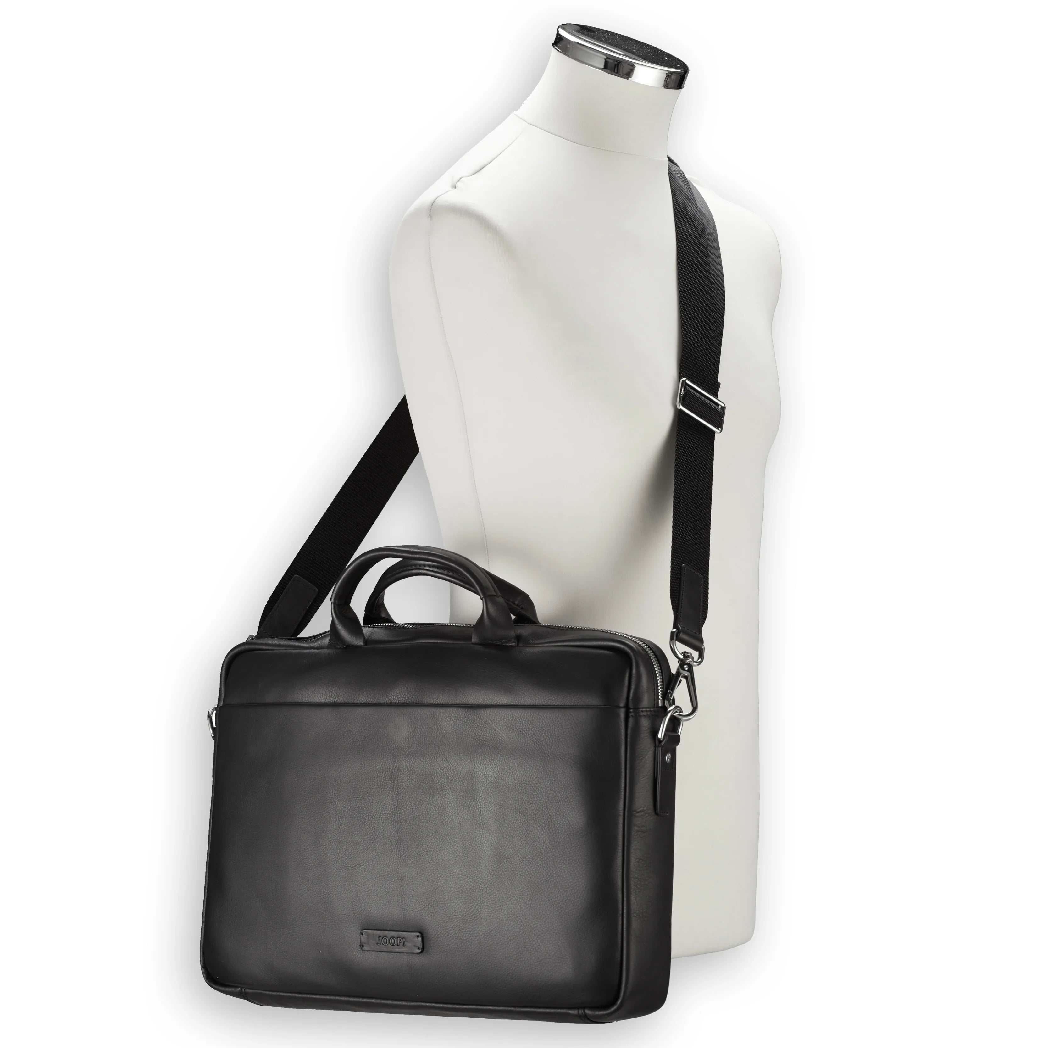 Joop Vetra Pandion Briefbag SHZ 39 cm - Black