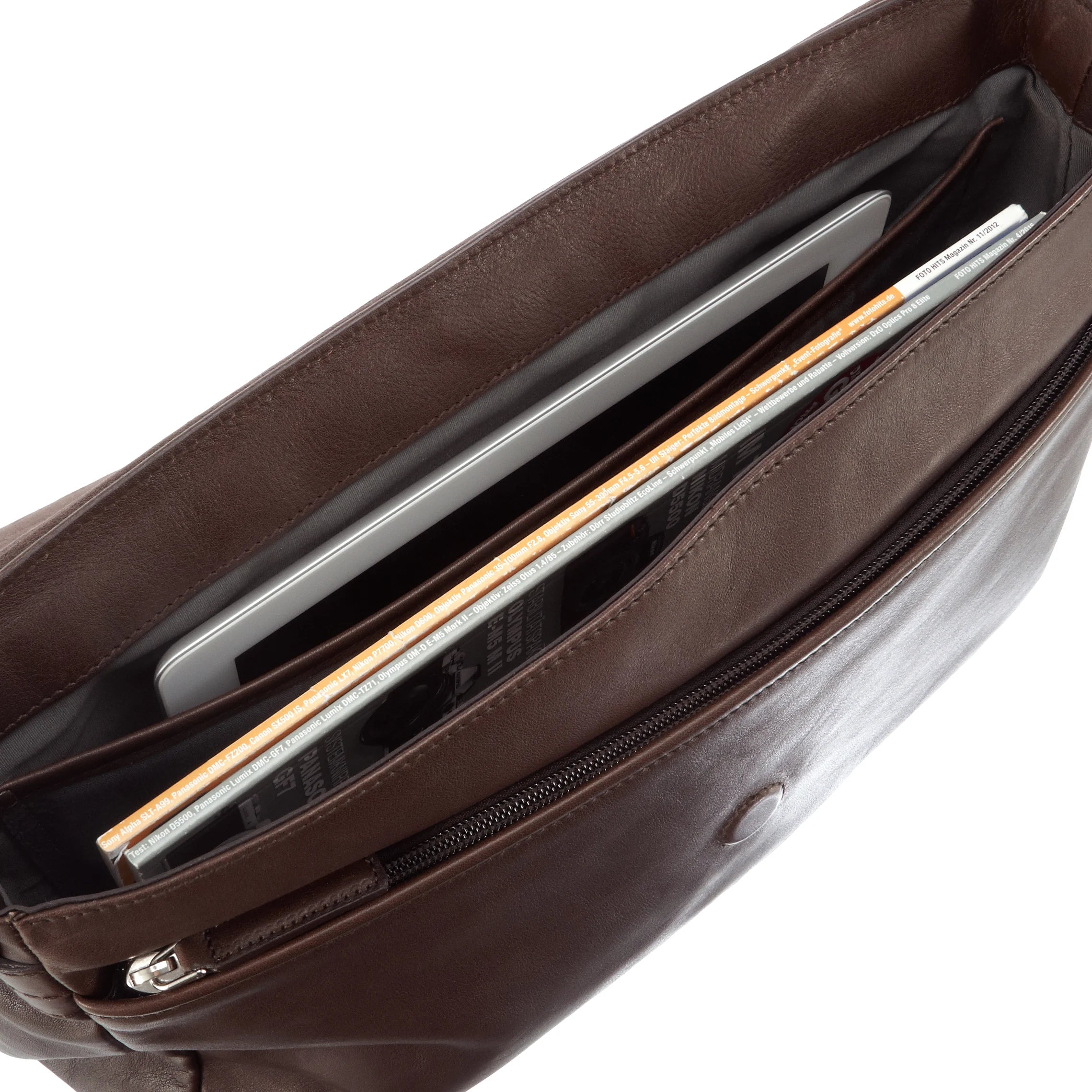 Picard Do It messenger bag 36 cm - cafe