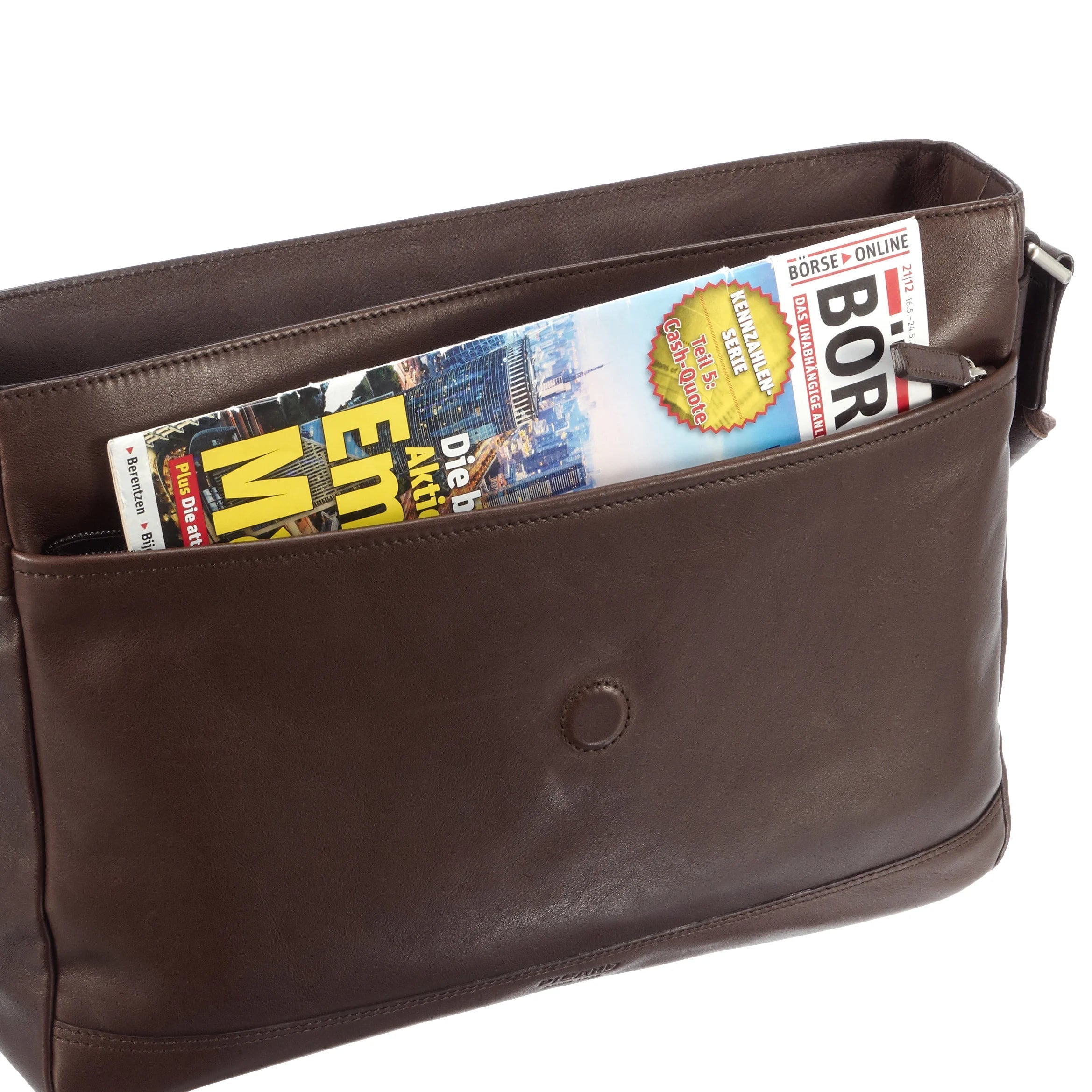Picard Do It messenger bag 36 cm - cafe