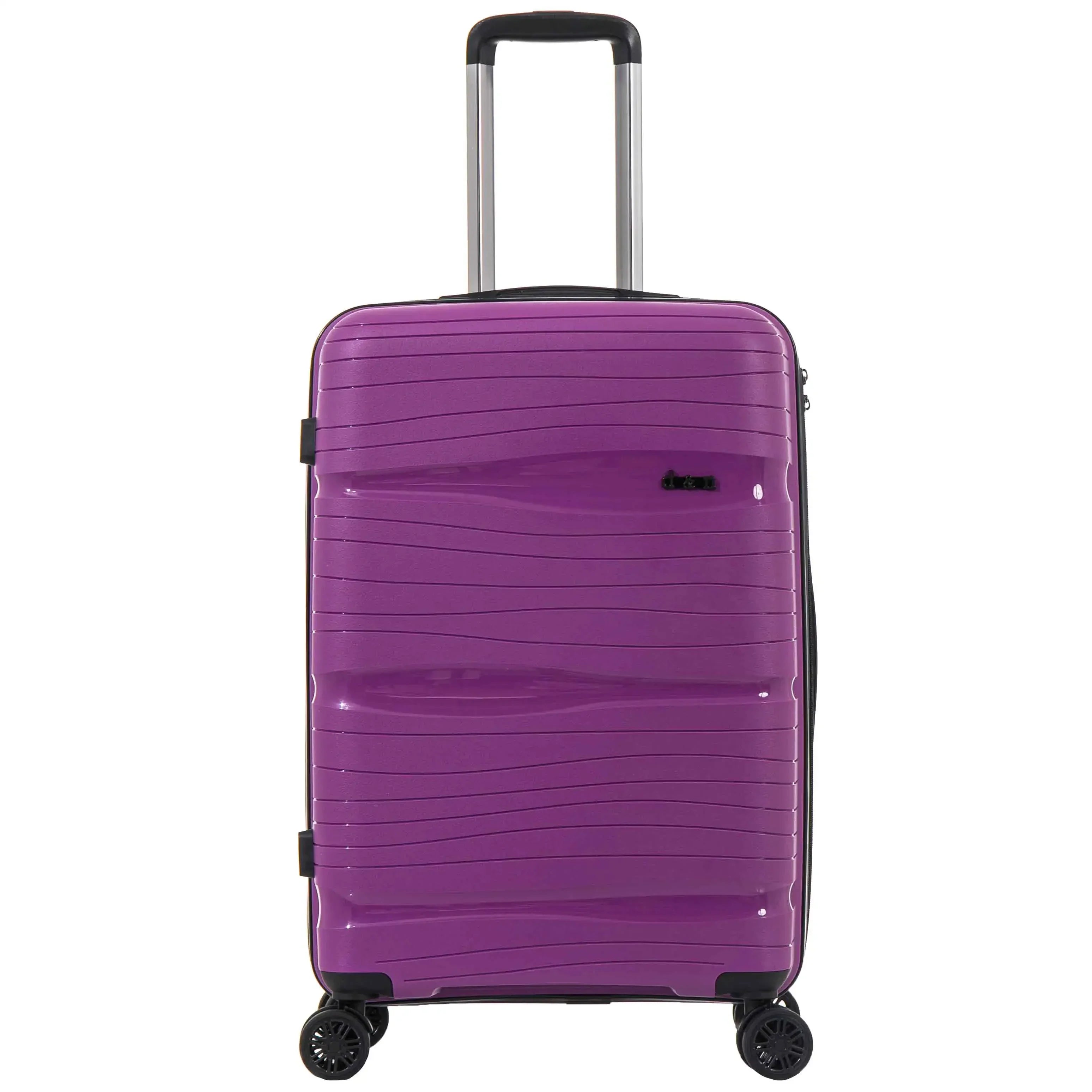 d&n Travel Line 4300 4-wheel cabin trolley 55 cm - petrol