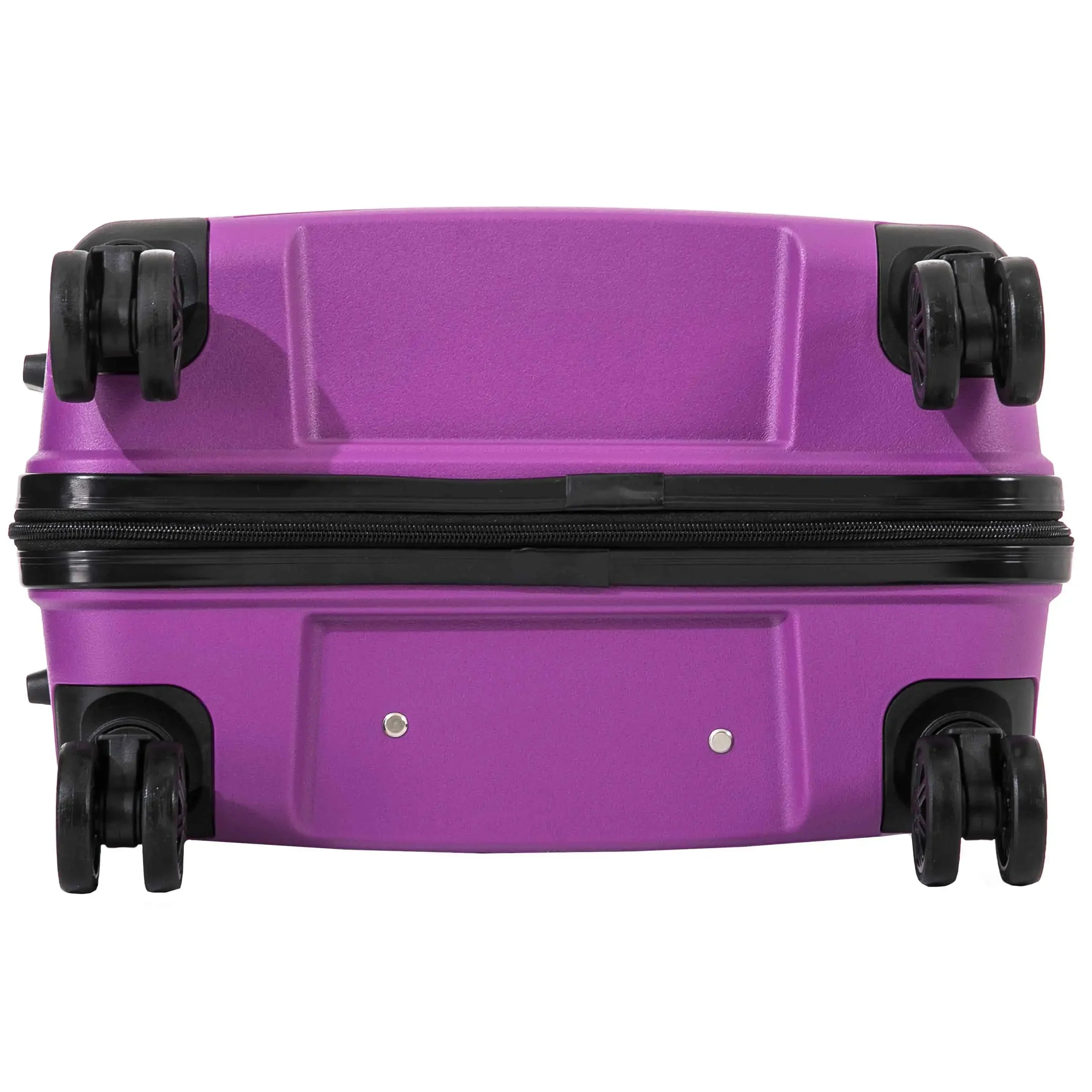 d&n Travel Line 4300 4-wheel cabin trolley 55 cm - petrol