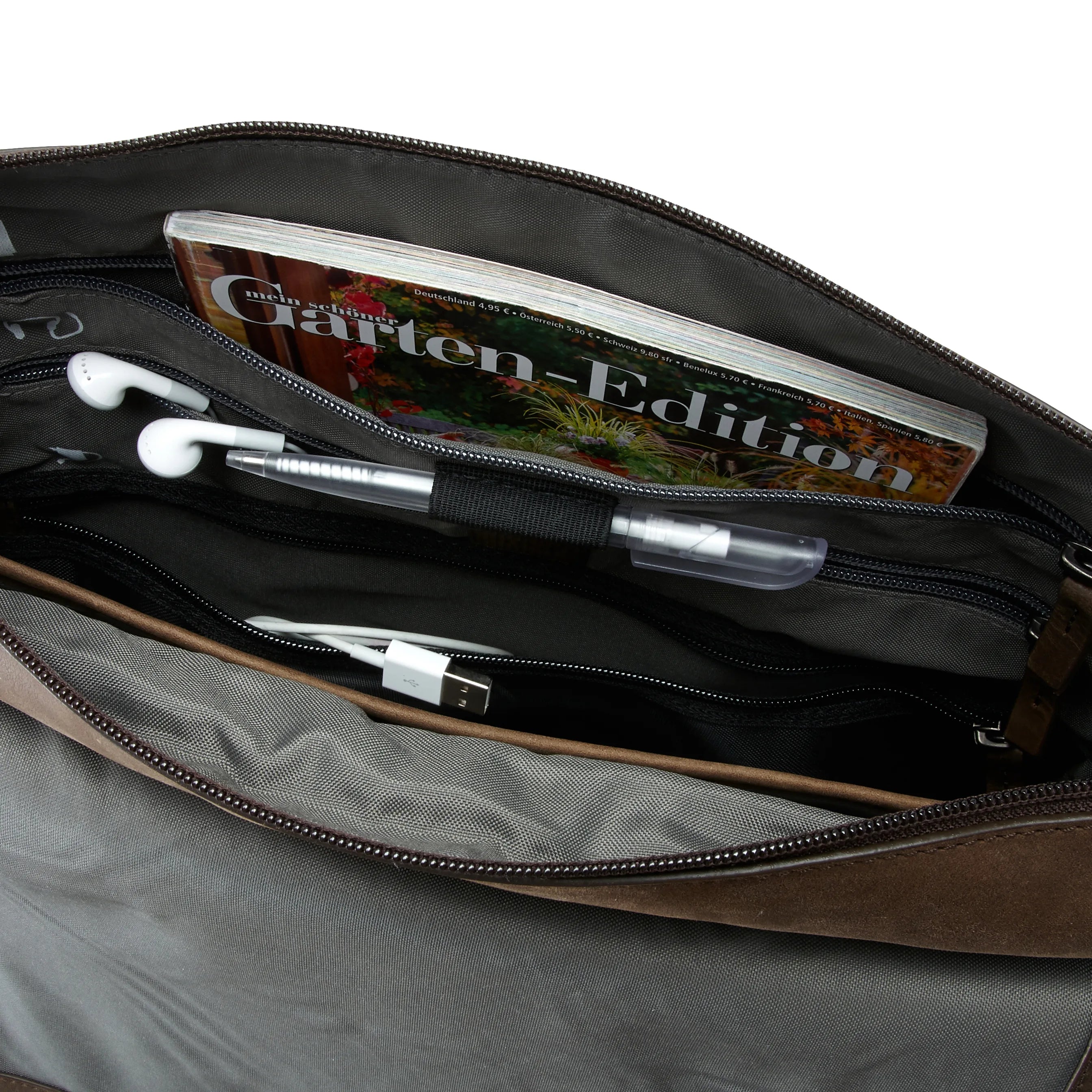 Jost Salo shoulder bag 32 cm - black