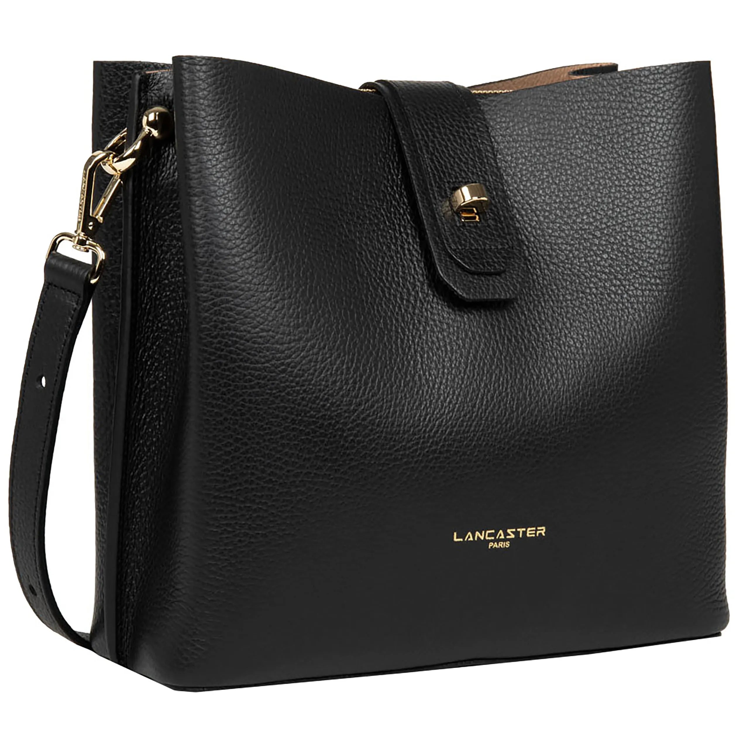 Lancaster Foulonne Double Bucket Bag 25 cm - Carmin in Blush