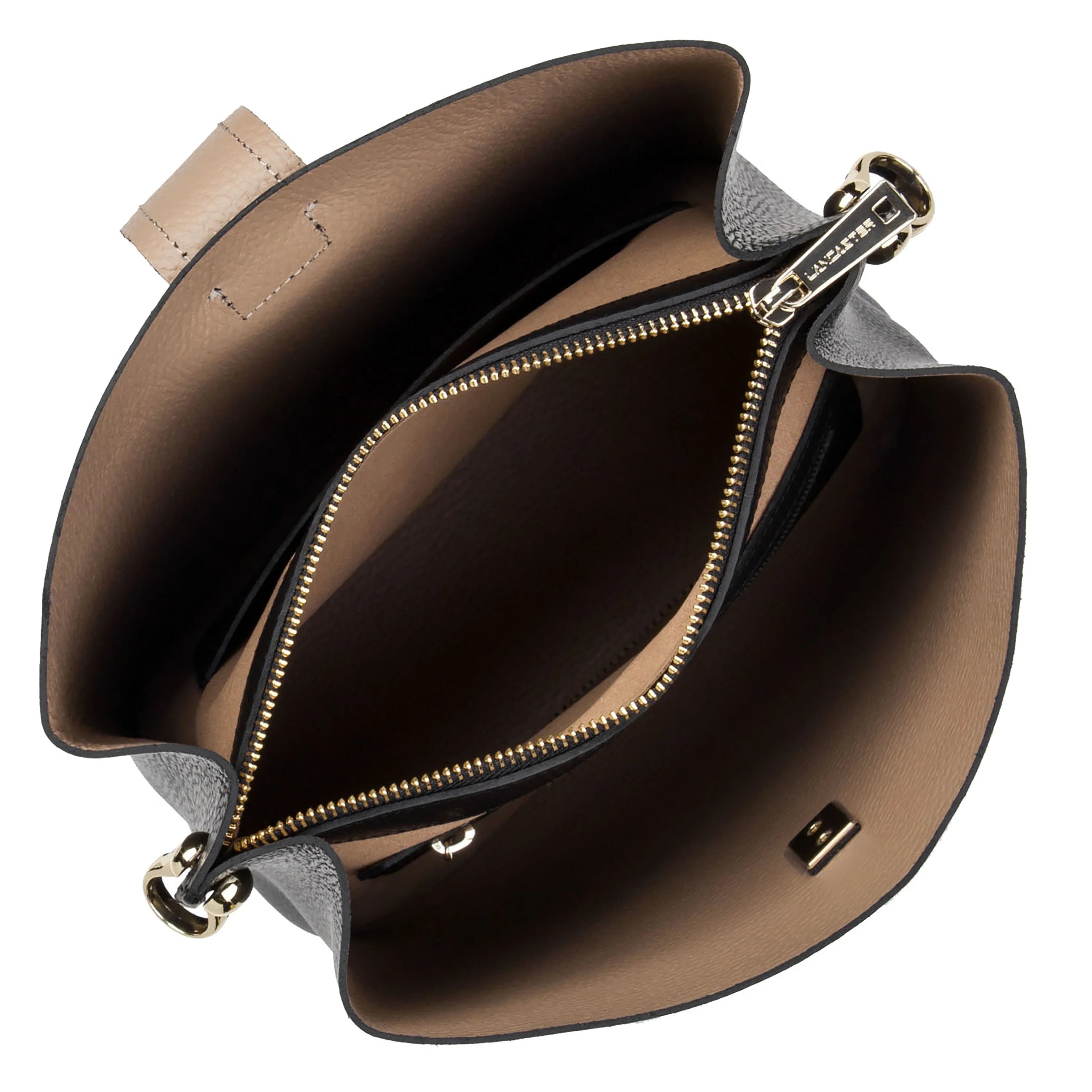 Lancaster Foulonne Double Bucket Bag 25 cm - Carmin in Blush