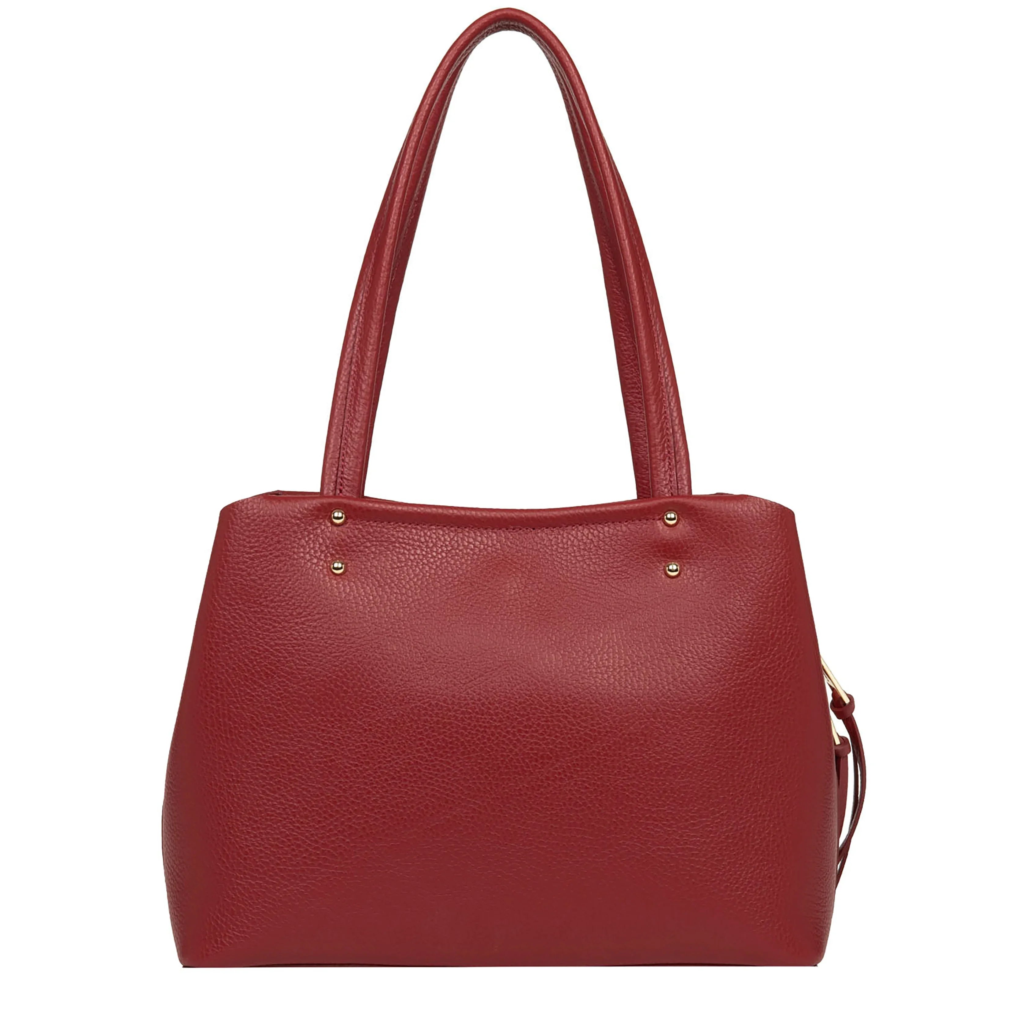 Lancaster Foulonne Double Handle Bag 30 cm - Carmine in Blush