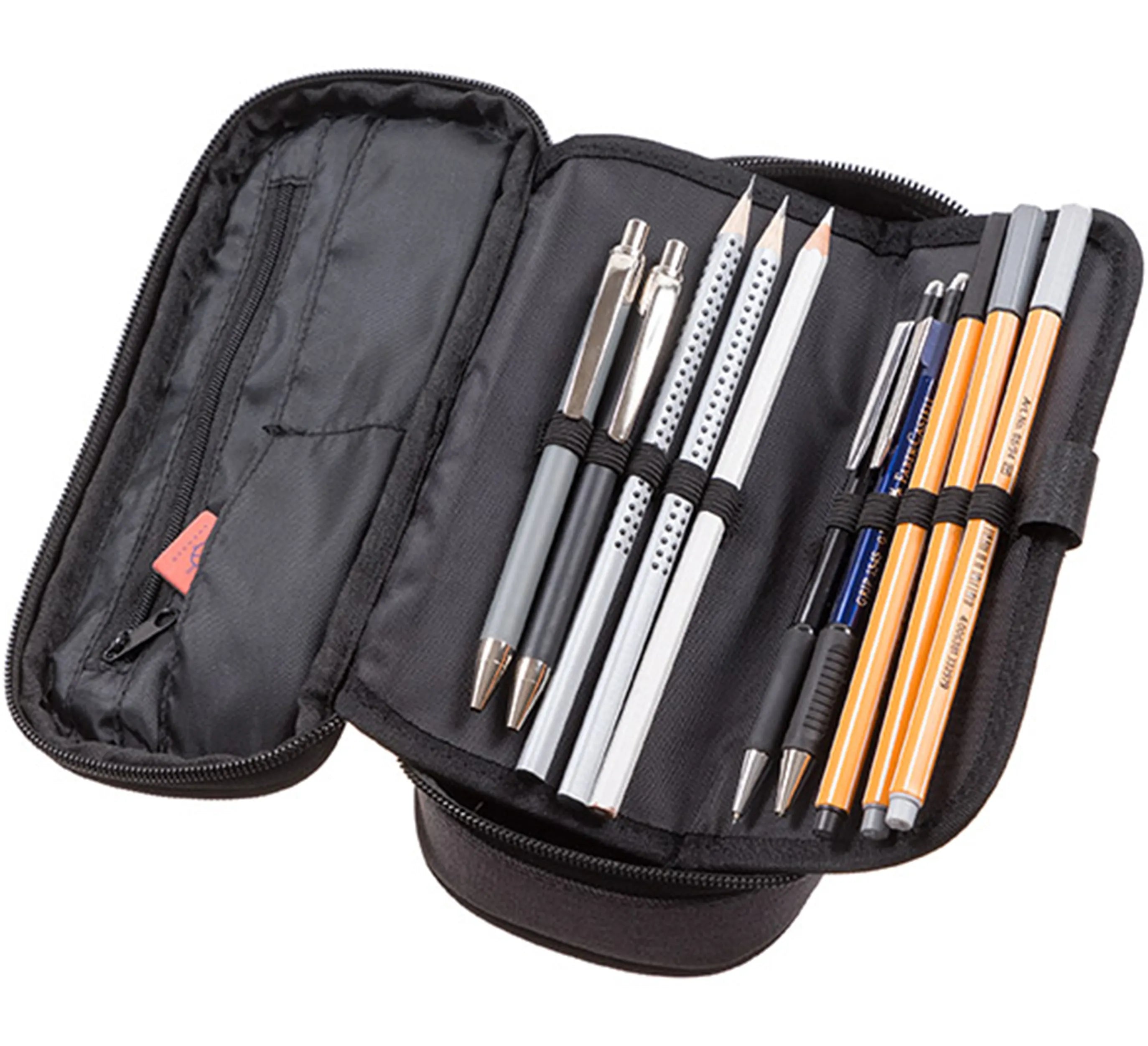 Walker Bags Pencil Box Concept 21 cm - Black