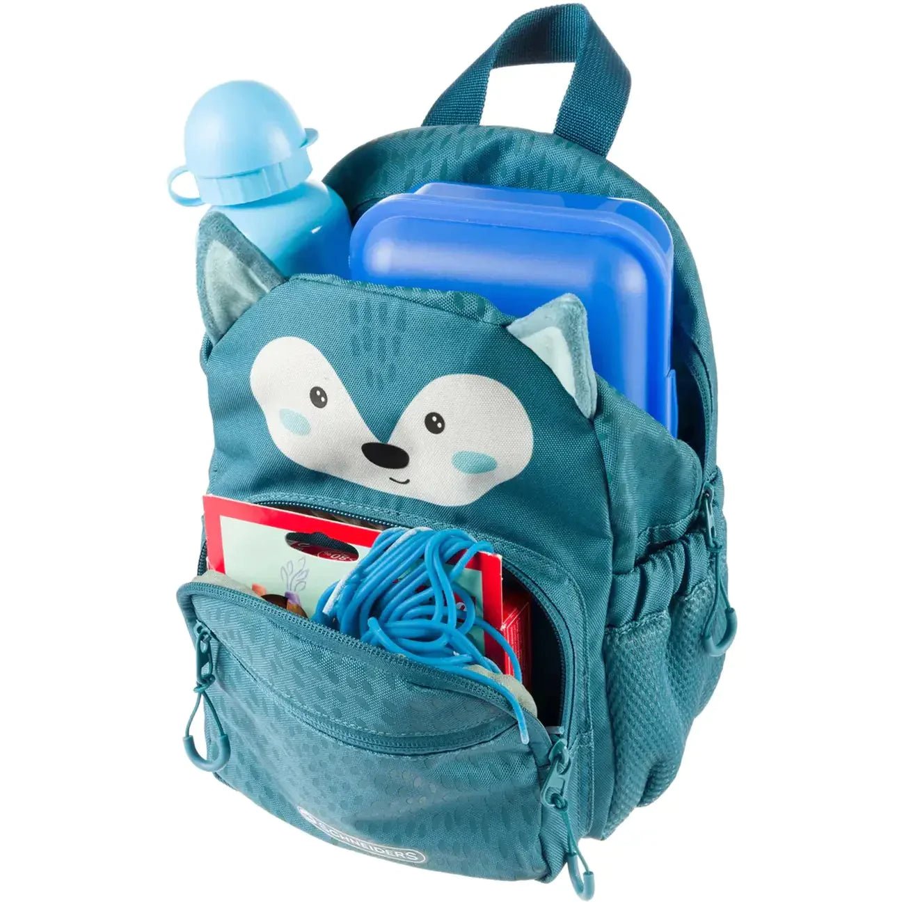 Schneiders Bags Wolf Kids Rucksack 27 cm - Petrol