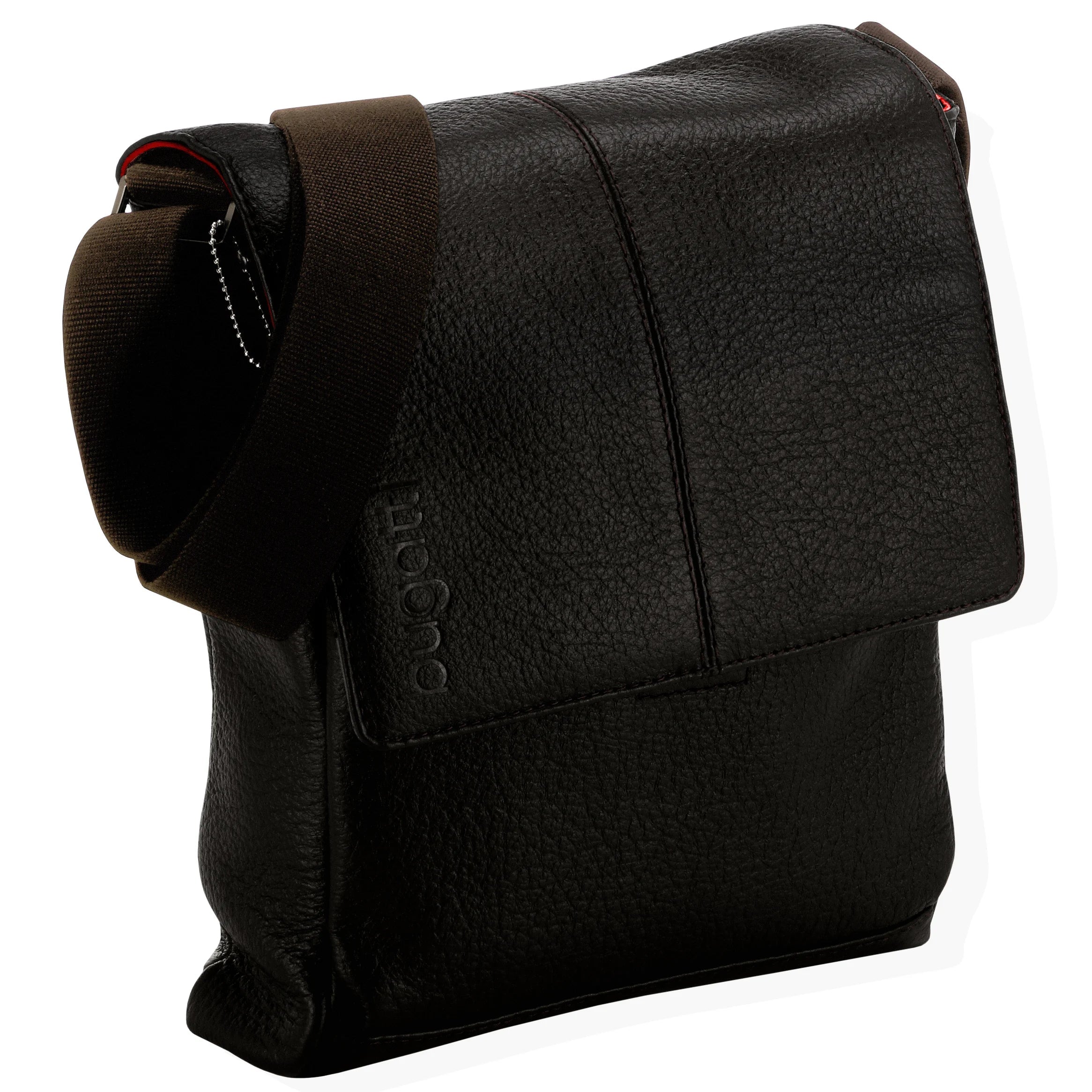 Bugatti John C. Messenger Bag Umhängetasche 31 cm - braun