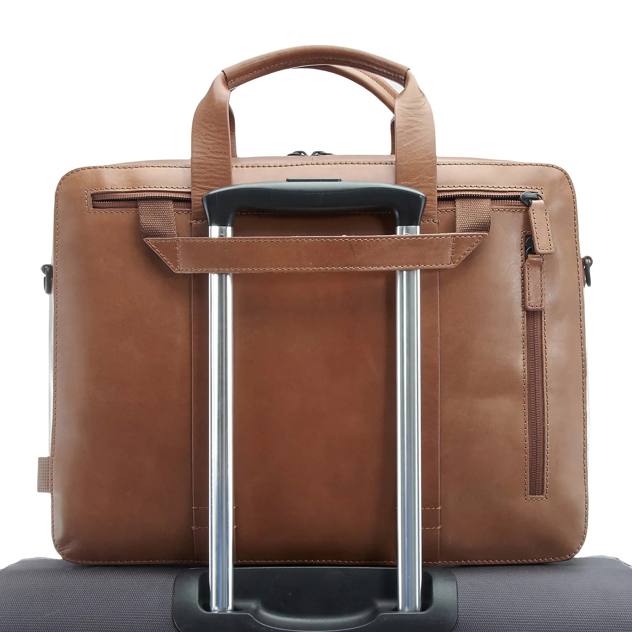 Jost Aarhus business bag 41 cm - cognac