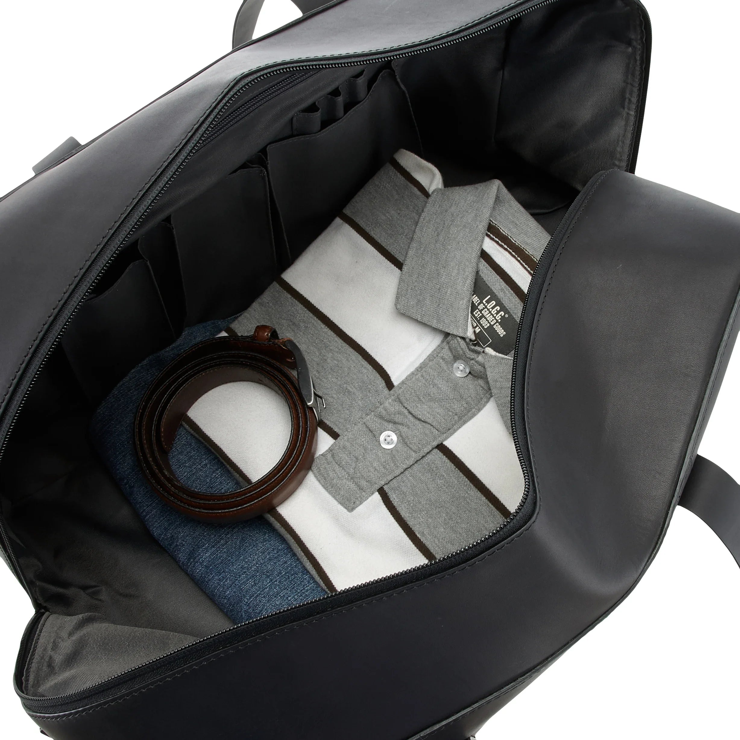 Jost Aarhus travel bag 50 cm - cognac