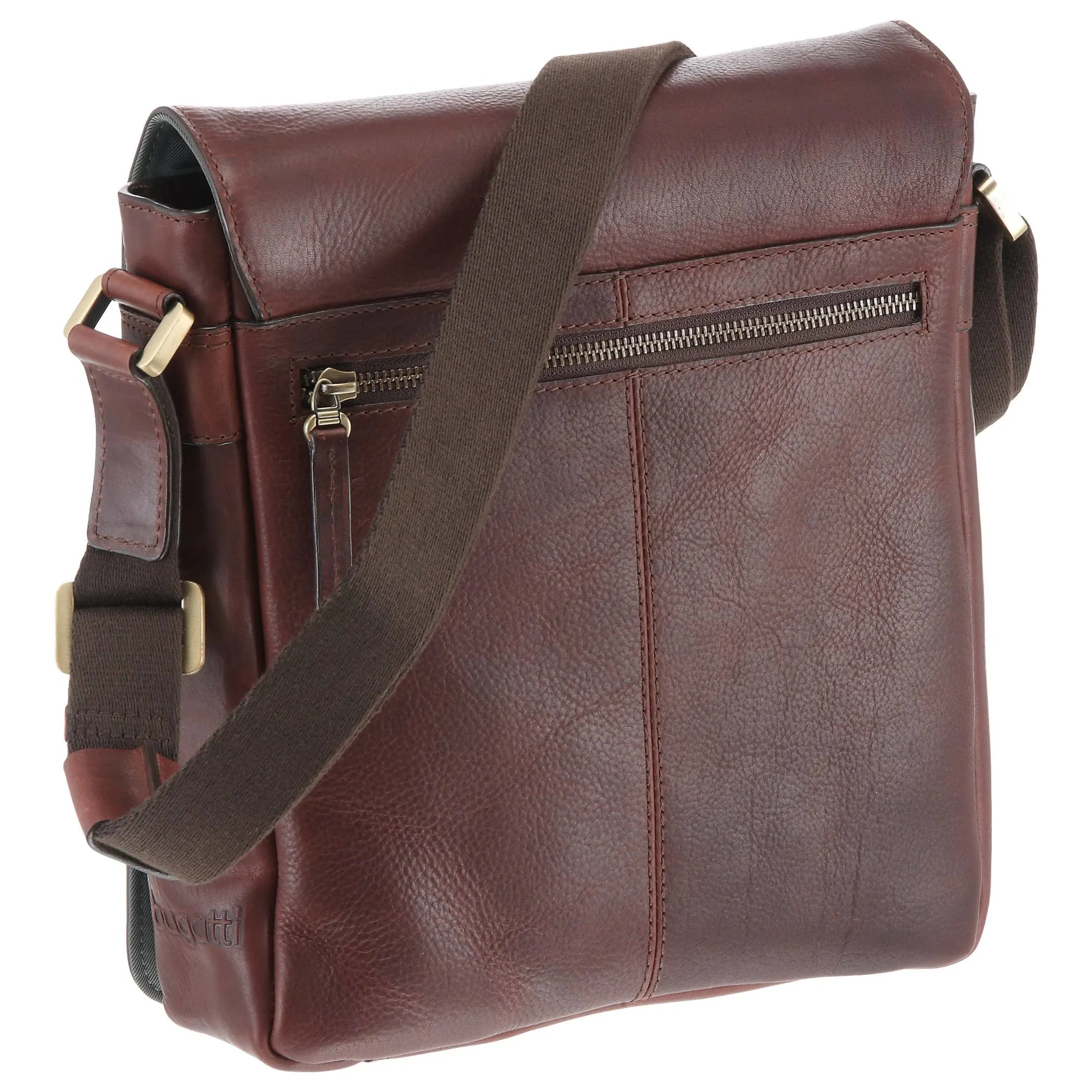 Bugatti Tocco Messenger Bag 25 cm - brown