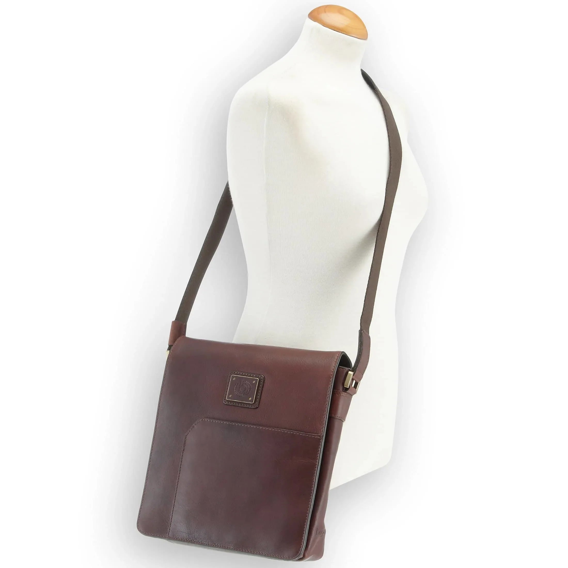 Bugatti Tocco Messenger Bag 25 cm - brown