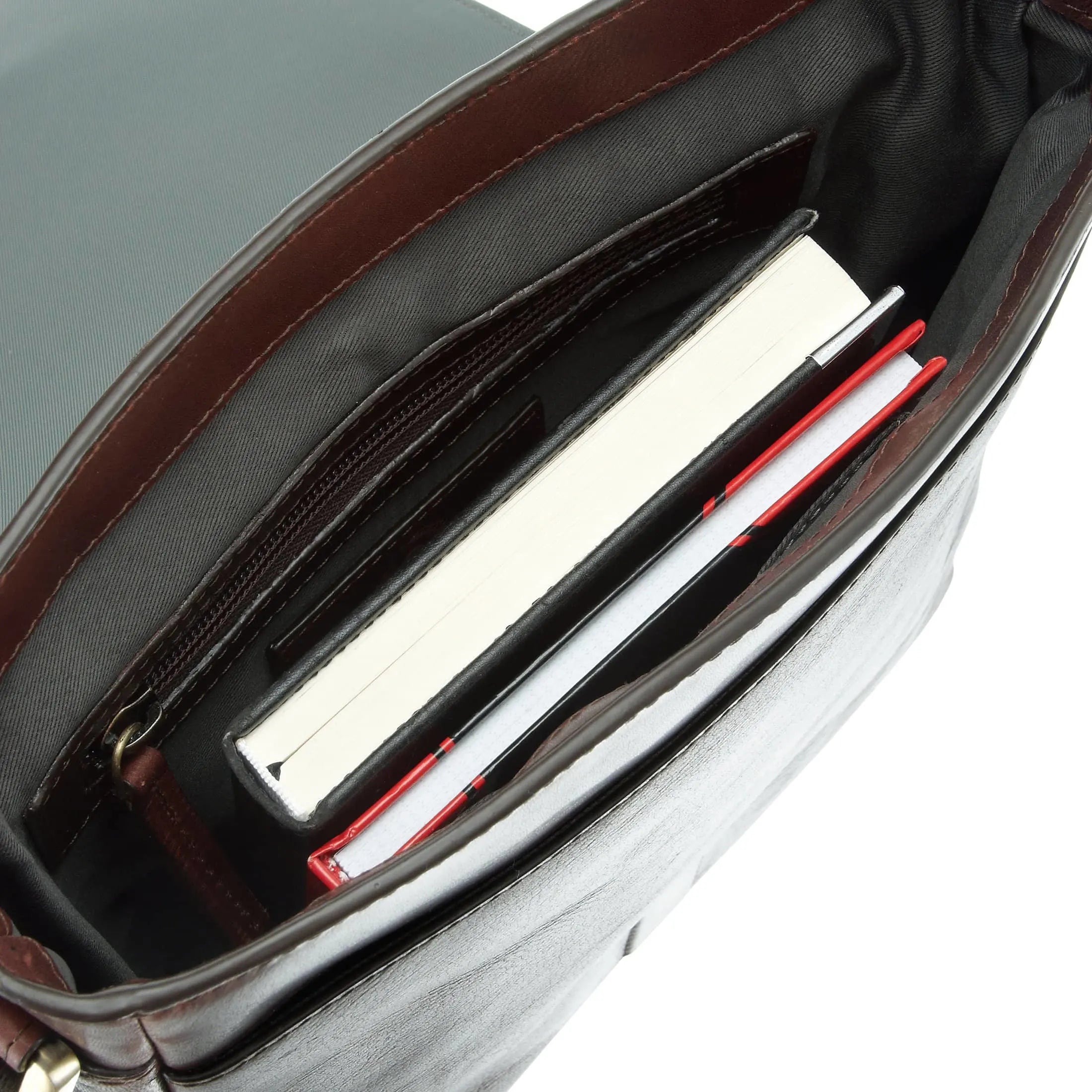 Bugatti Tocco Messenger Bag 25 cm - brown